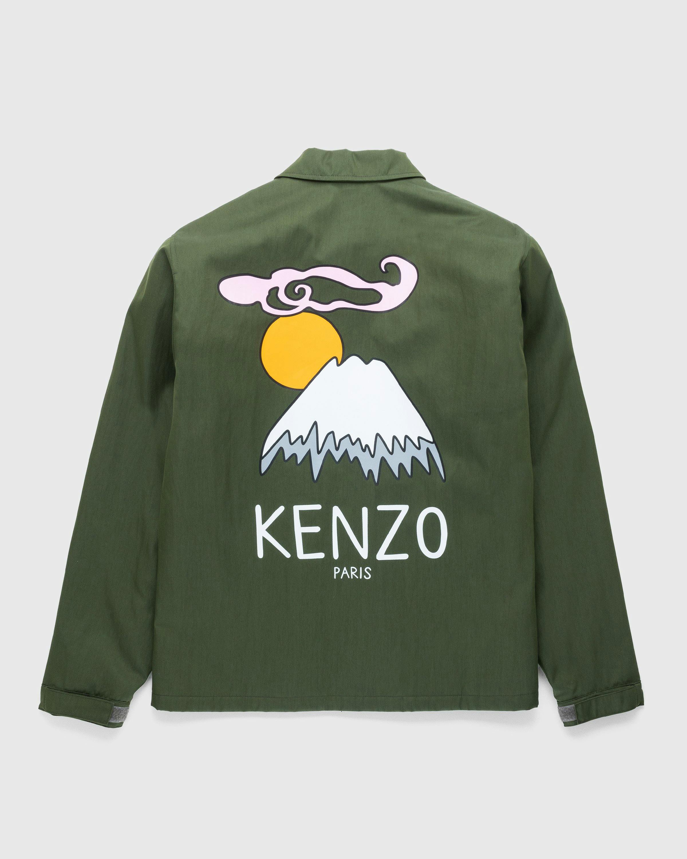 Kenzo - Bomber Jacket Dark Khaki - Clothing - Green - Image 2