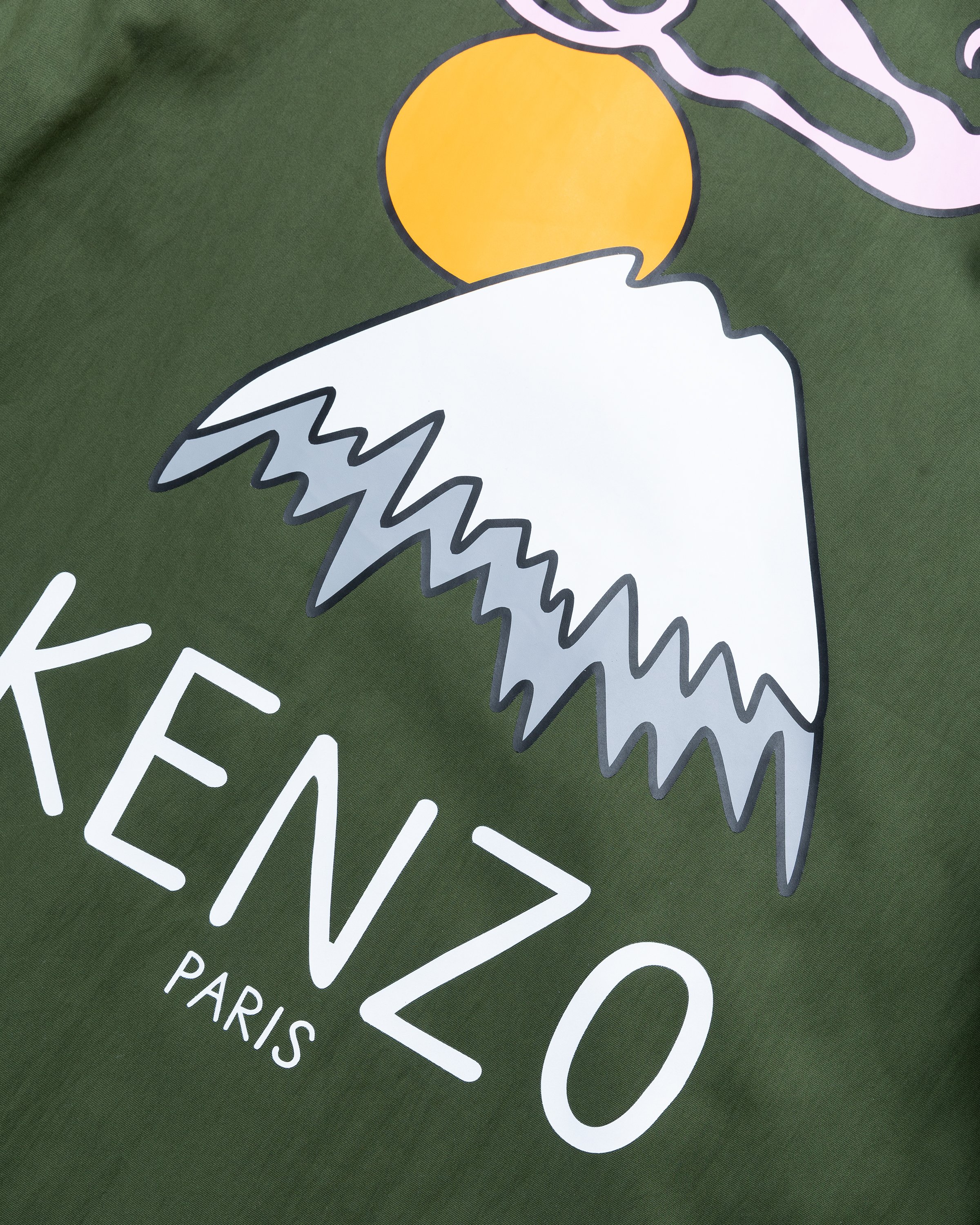Kenzo - Bomber Jacket Dark Khaki - Clothing - Green - Image 4