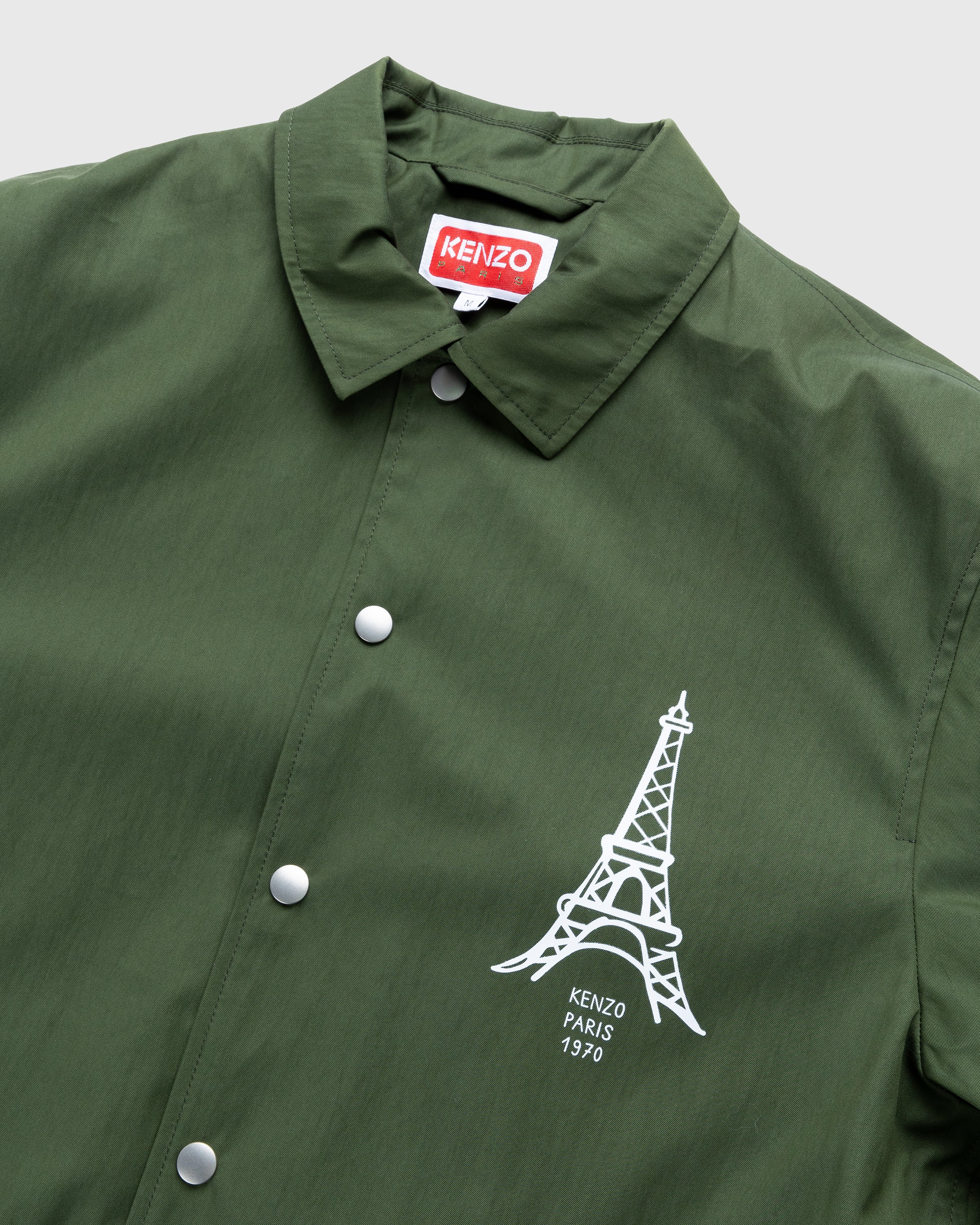 Kenzo - Bomber Jacket Dark Khaki - Clothing - Green - Image 5