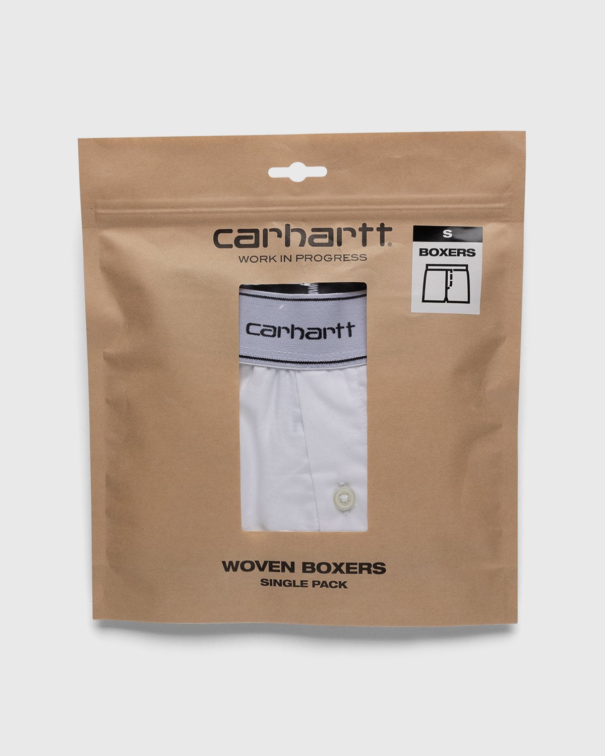 Carhartt WIP - Cotton Script Boxers White - Clothing - White - Image 5