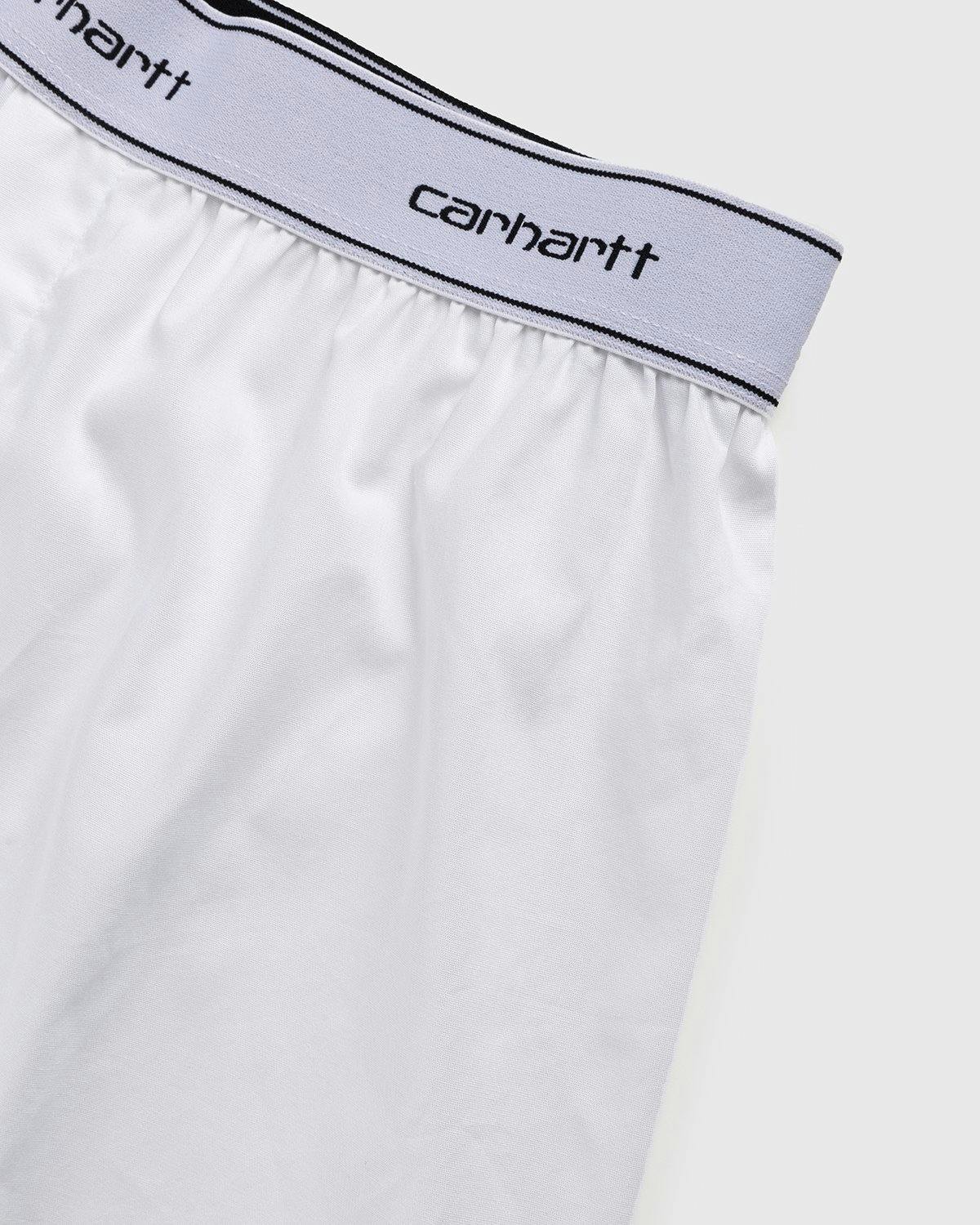 Carhartt WIP - Cotton Script Boxers White - Clothing - White - Image 4