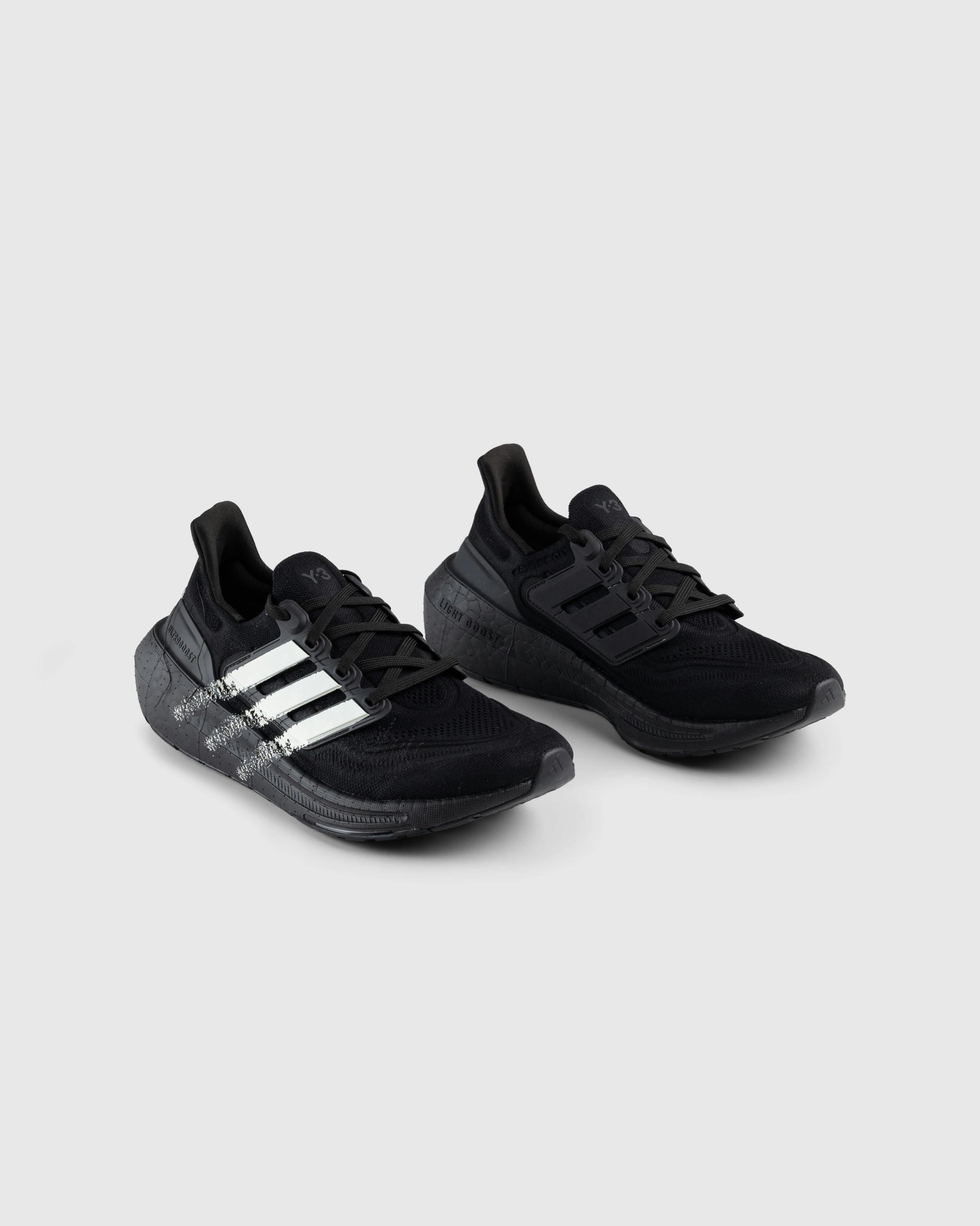 Y-3 - Y-3 Ultraboost Light Black/White - Footwear - Black - Image 3