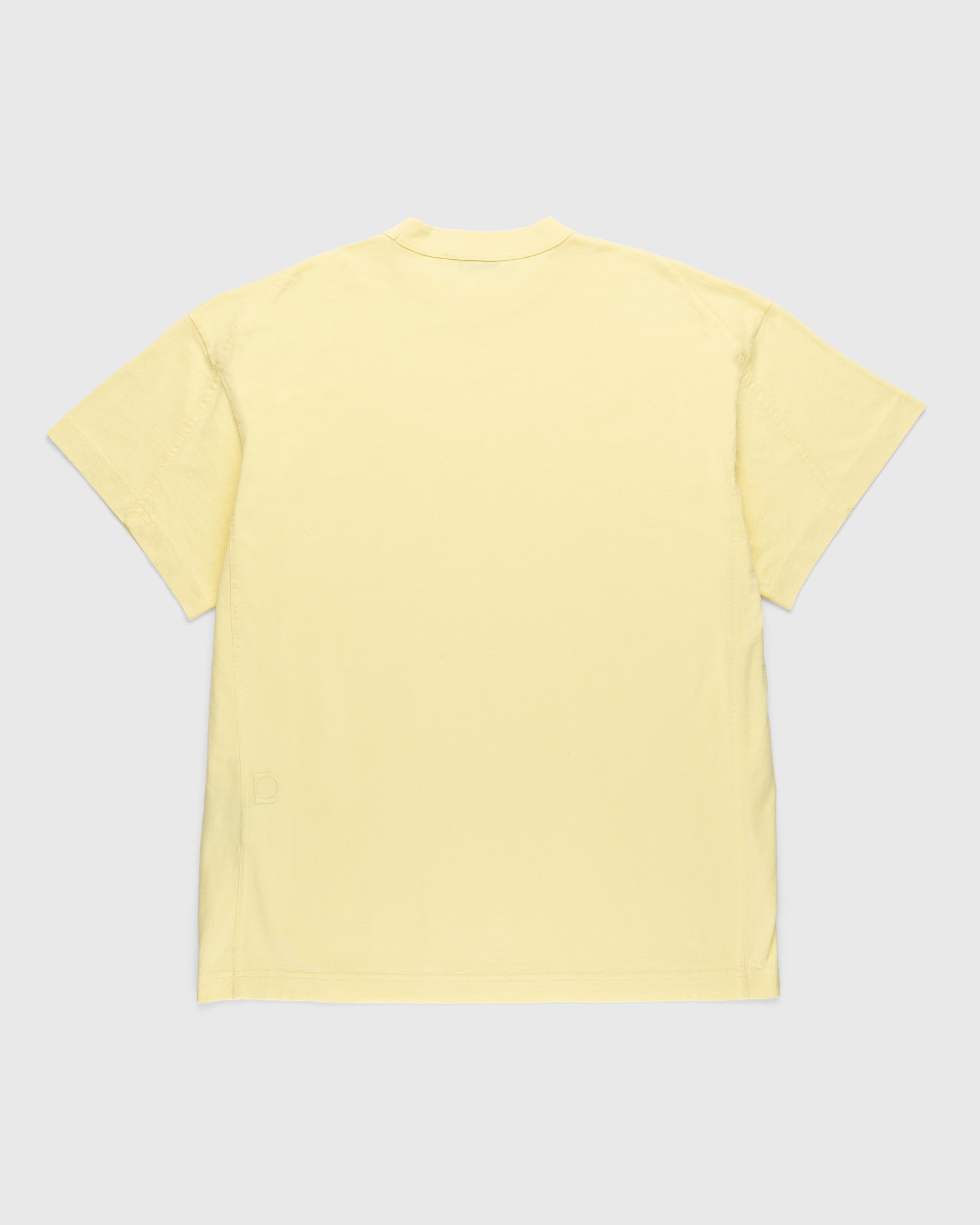 Diomene by Damir Doma - Cotton Crewneck T-Shirt Lemonade - Clothing - Yellow - Image 2
