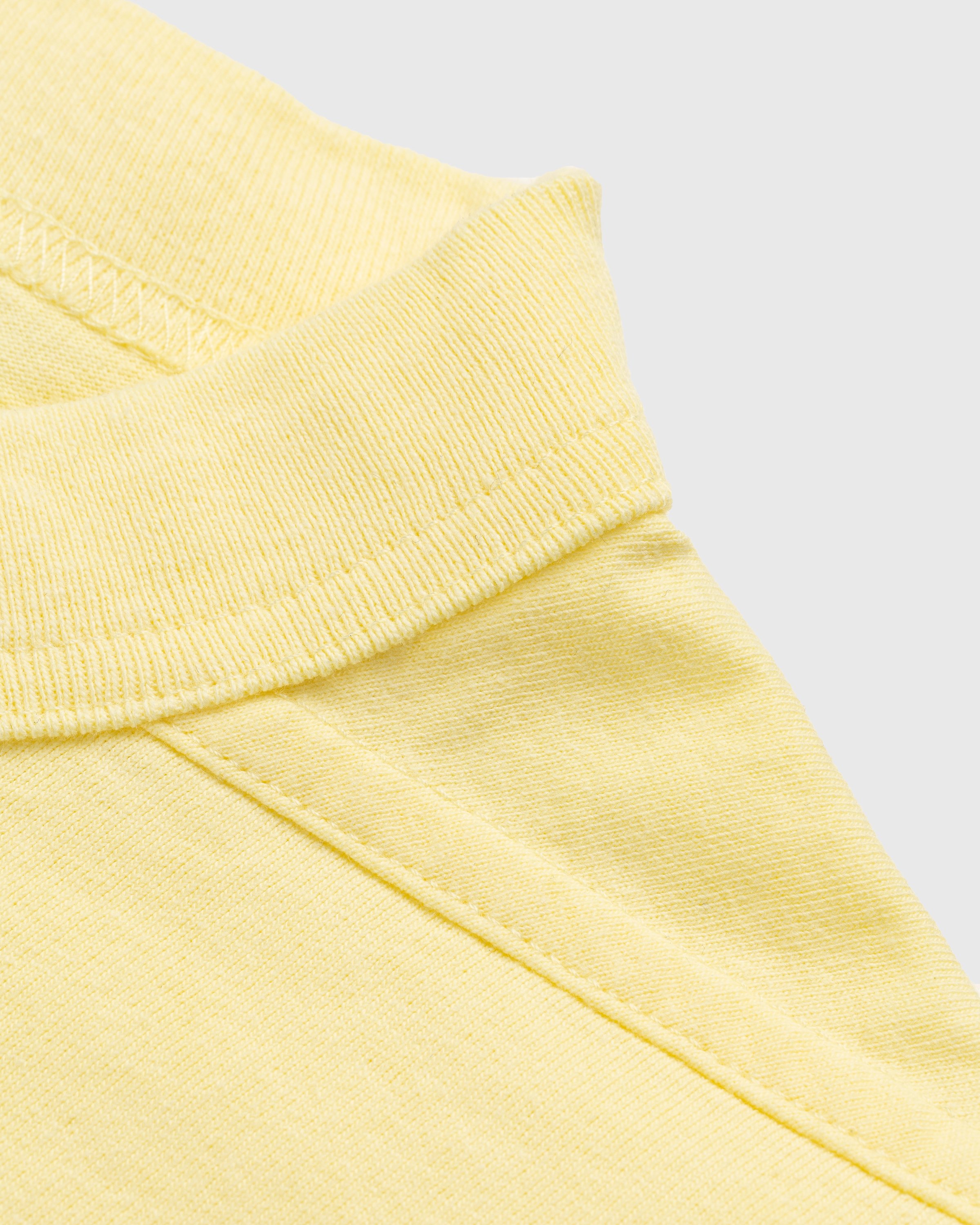 Diomene by Damir Doma - Cotton Crewneck T-Shirt Lemonade - Clothing - Yellow - Image 3