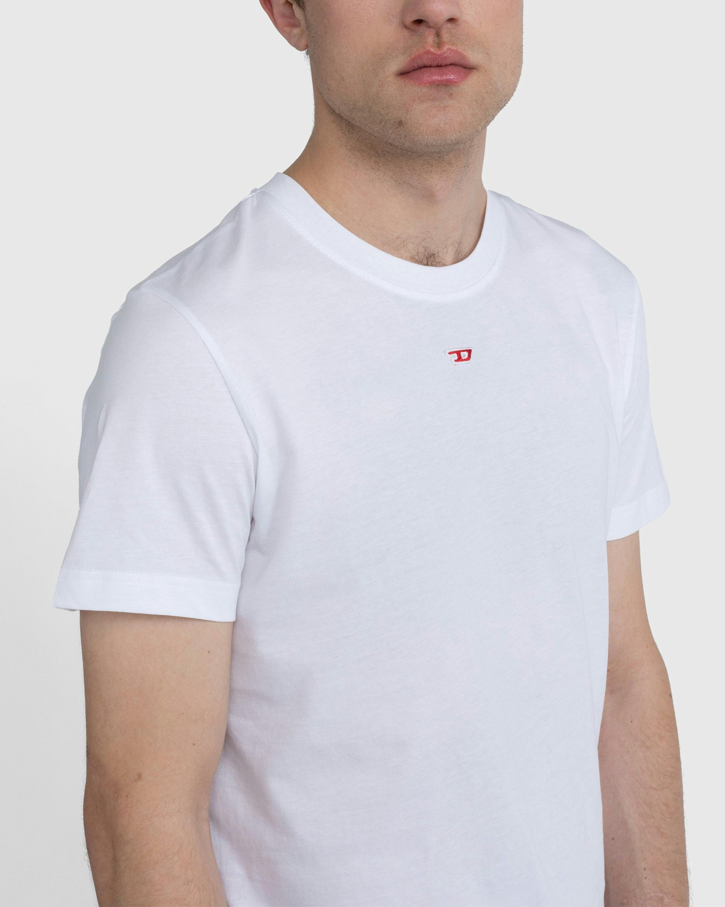 Diesel - T-Diegor-D T-Shirt White - Clothing - White - Image 5