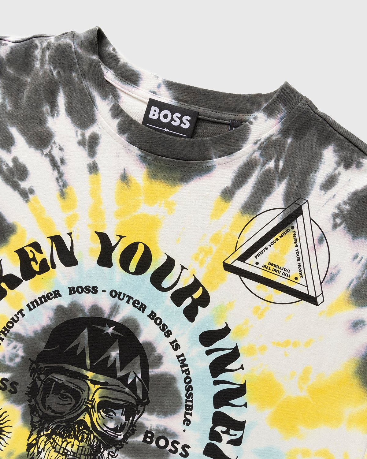 BOSS x Phipps - Tie-Dye T-Shirt Multi - Clothing - Multi - Image 3
