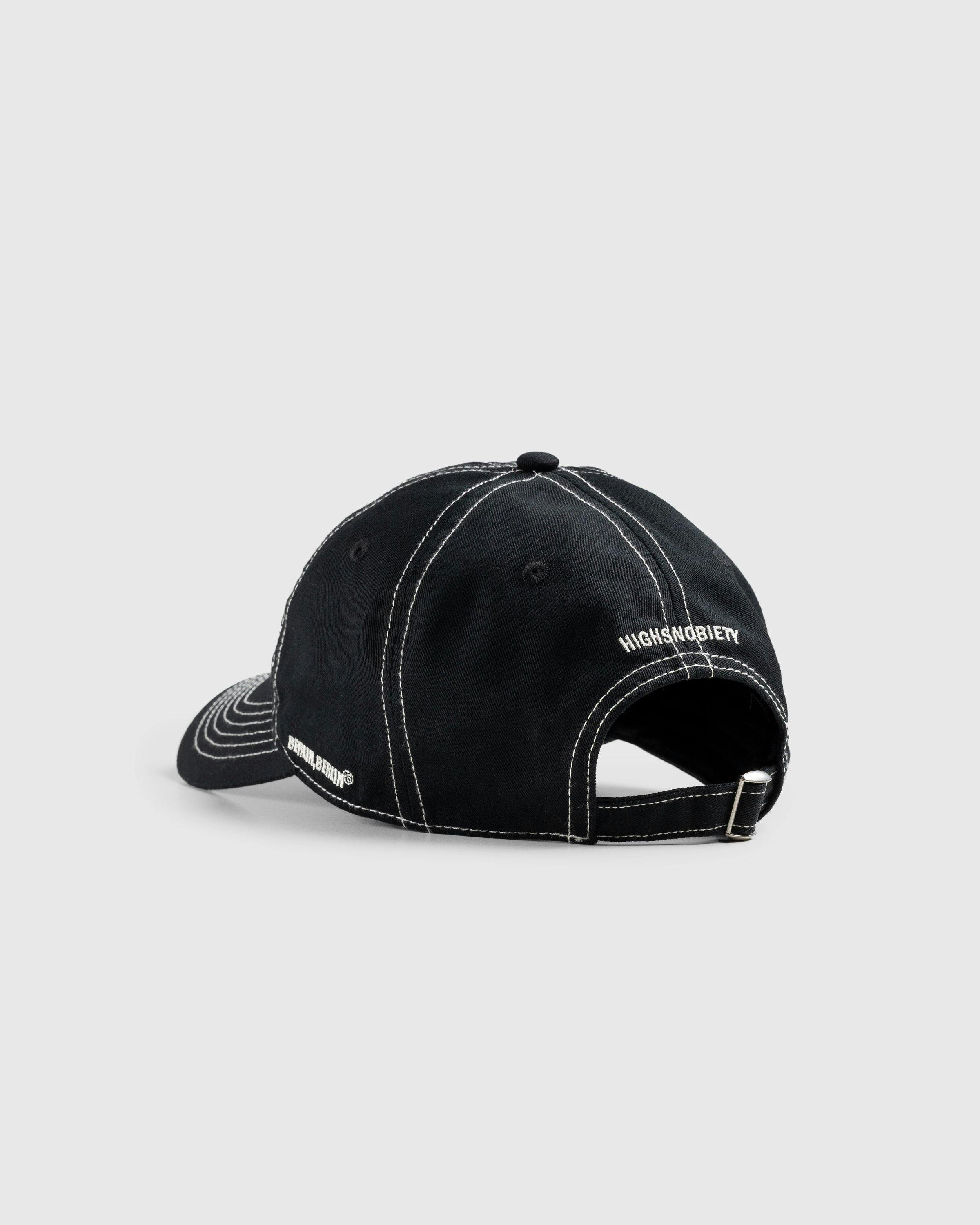 Tresor x Highsnobiety - BERLIN, BERLIN 3 Cap Black - Accessories - Black - Image 2