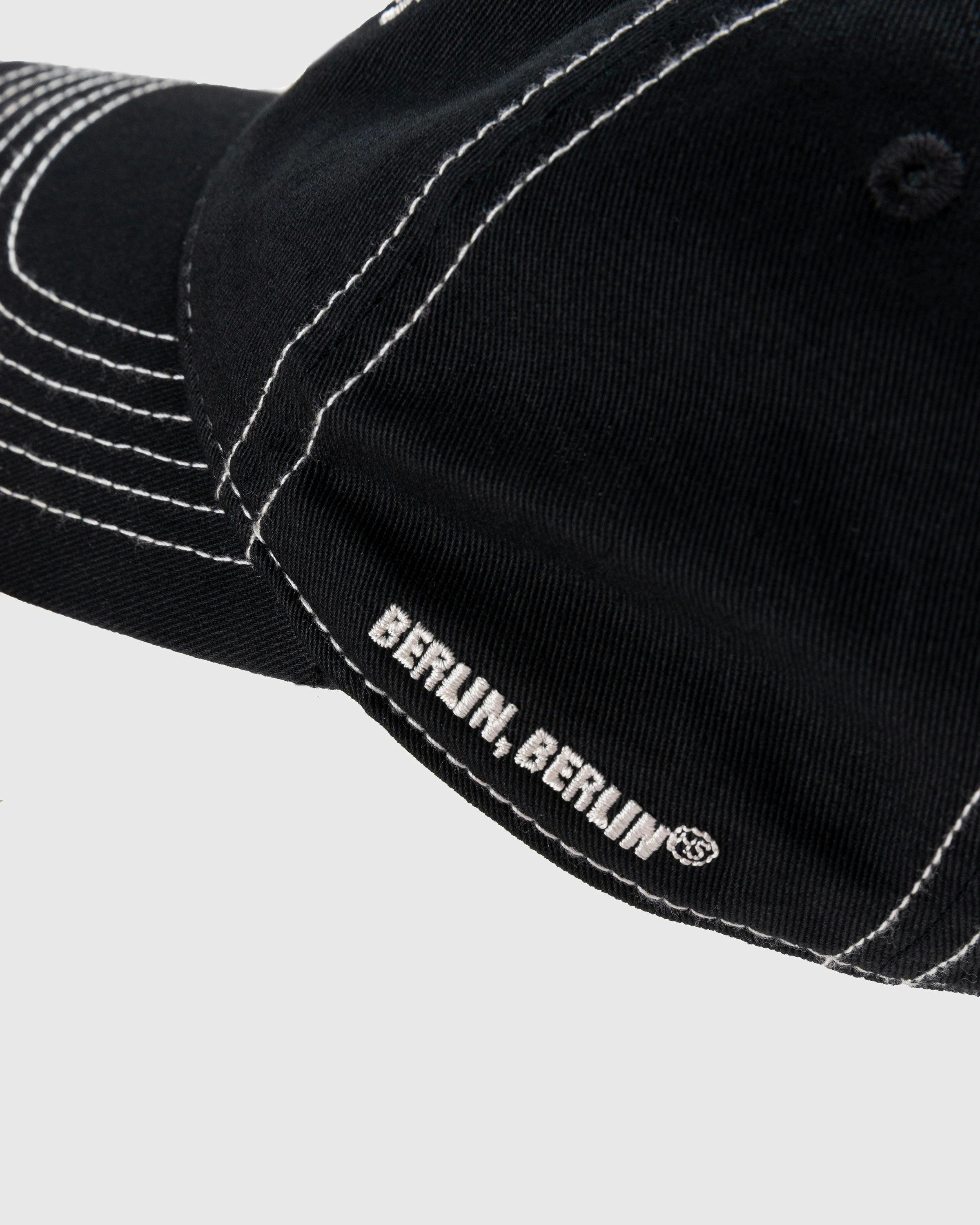 Tresor x Highsnobiety - BERLIN, BERLIN 3 Cap Black - Accessories - Black - Image 6