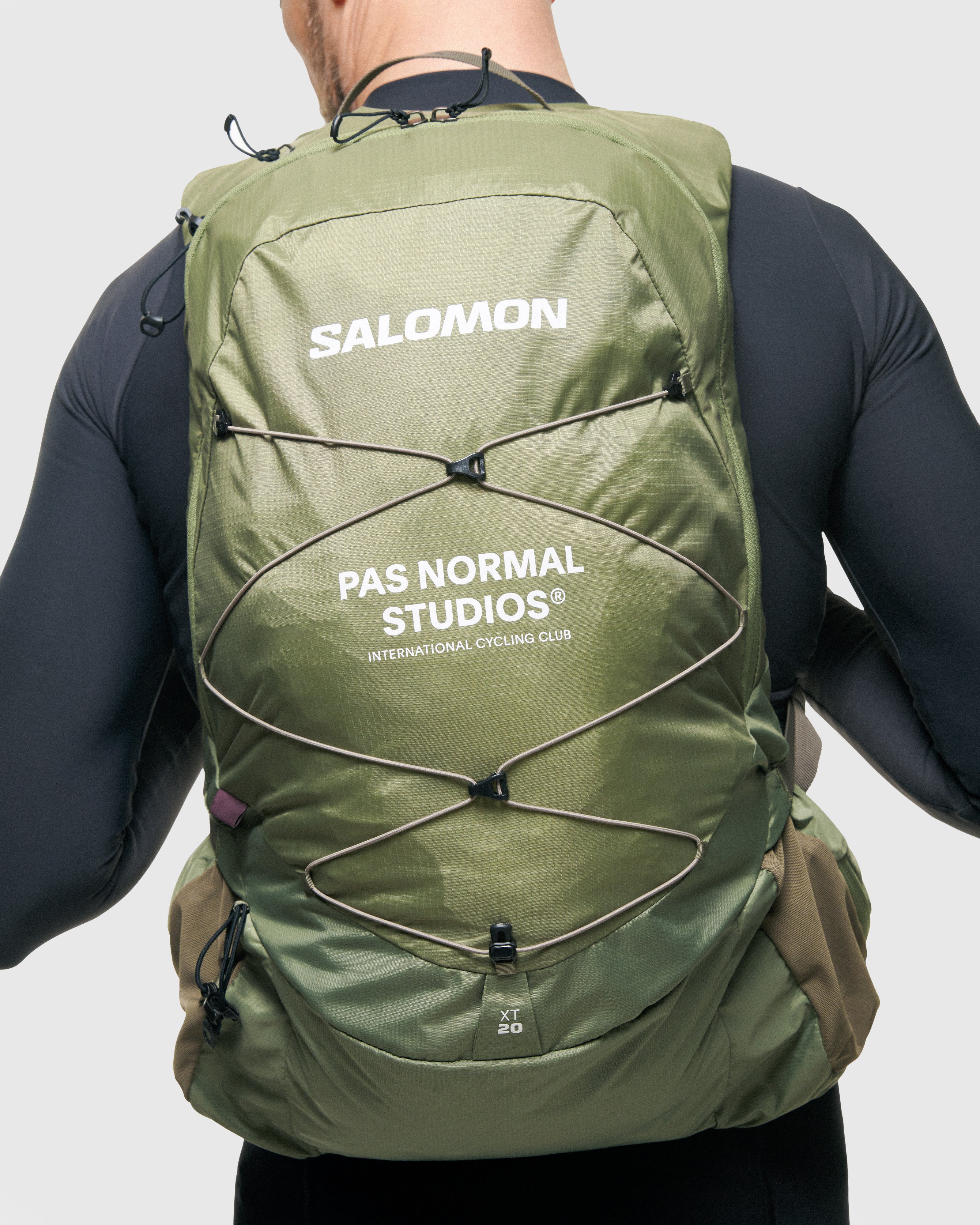 Salomon x PAS NORMAL STUDIOS - XT 20 Bag - Accessories - Green - Image 9