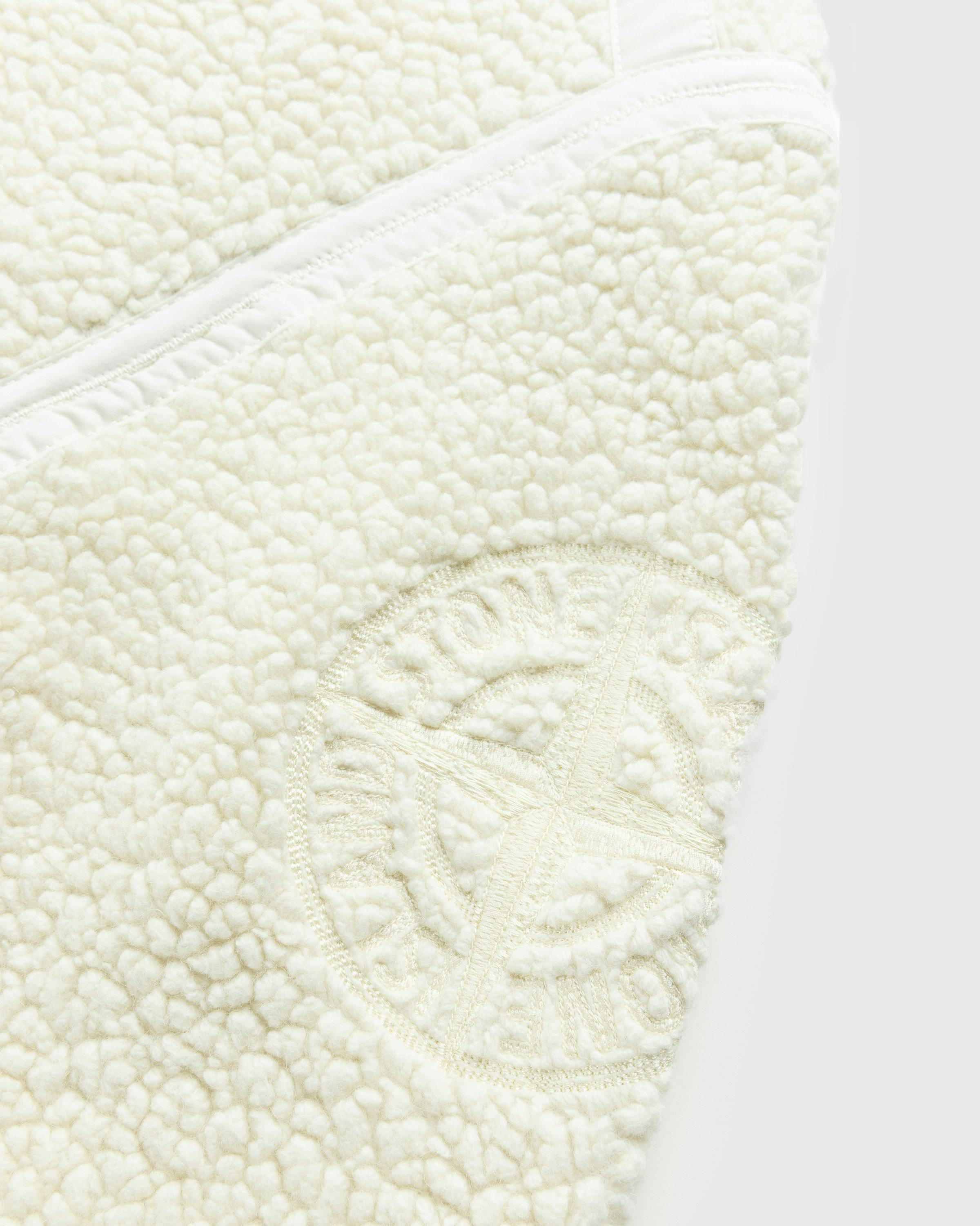 Stone Island - Wool Track Jacket Natural - Clothing - Beige - Image 4