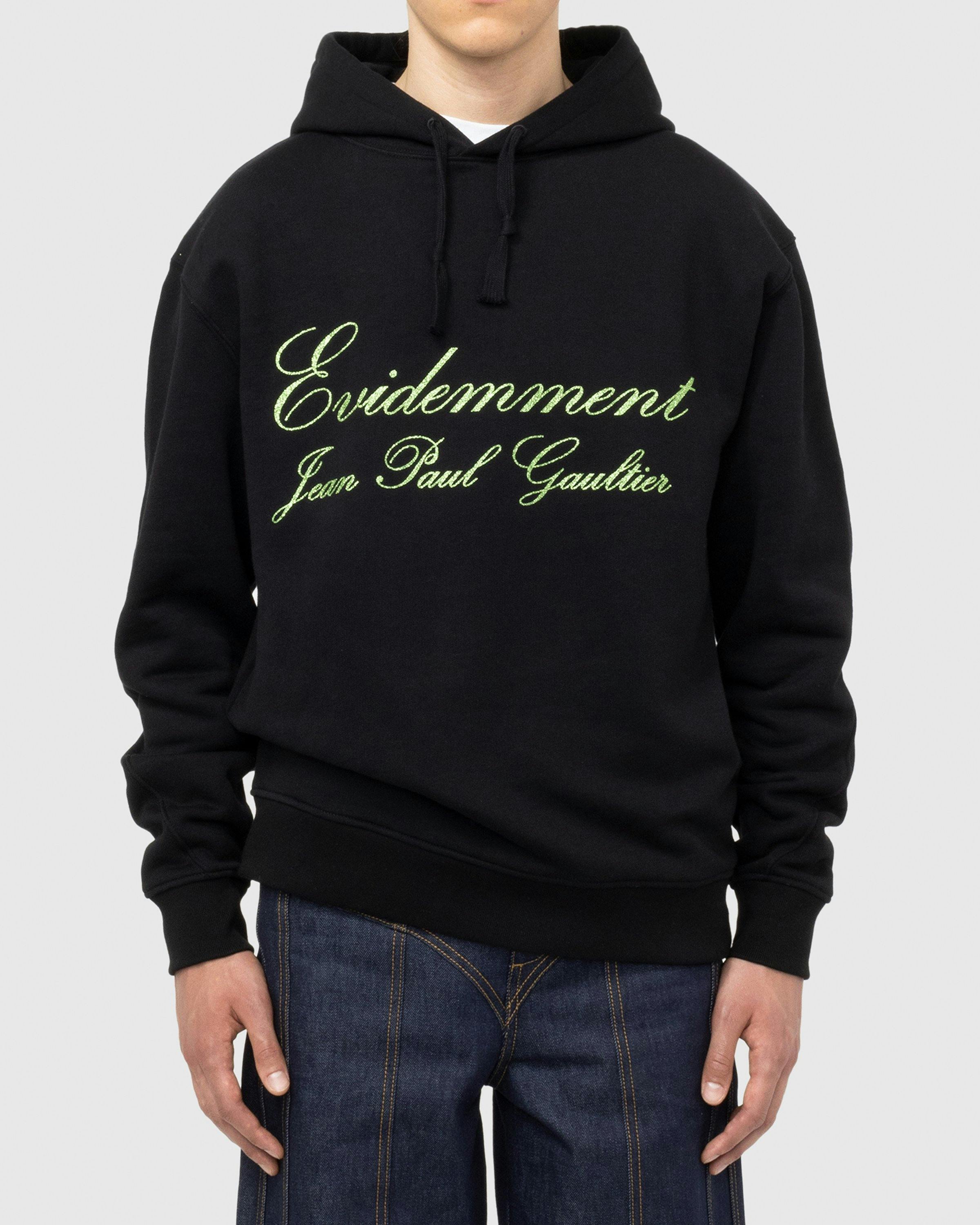 Jean Paul Gaultier - Évidemment Hoodie Black - Clothing - Black - Image 3