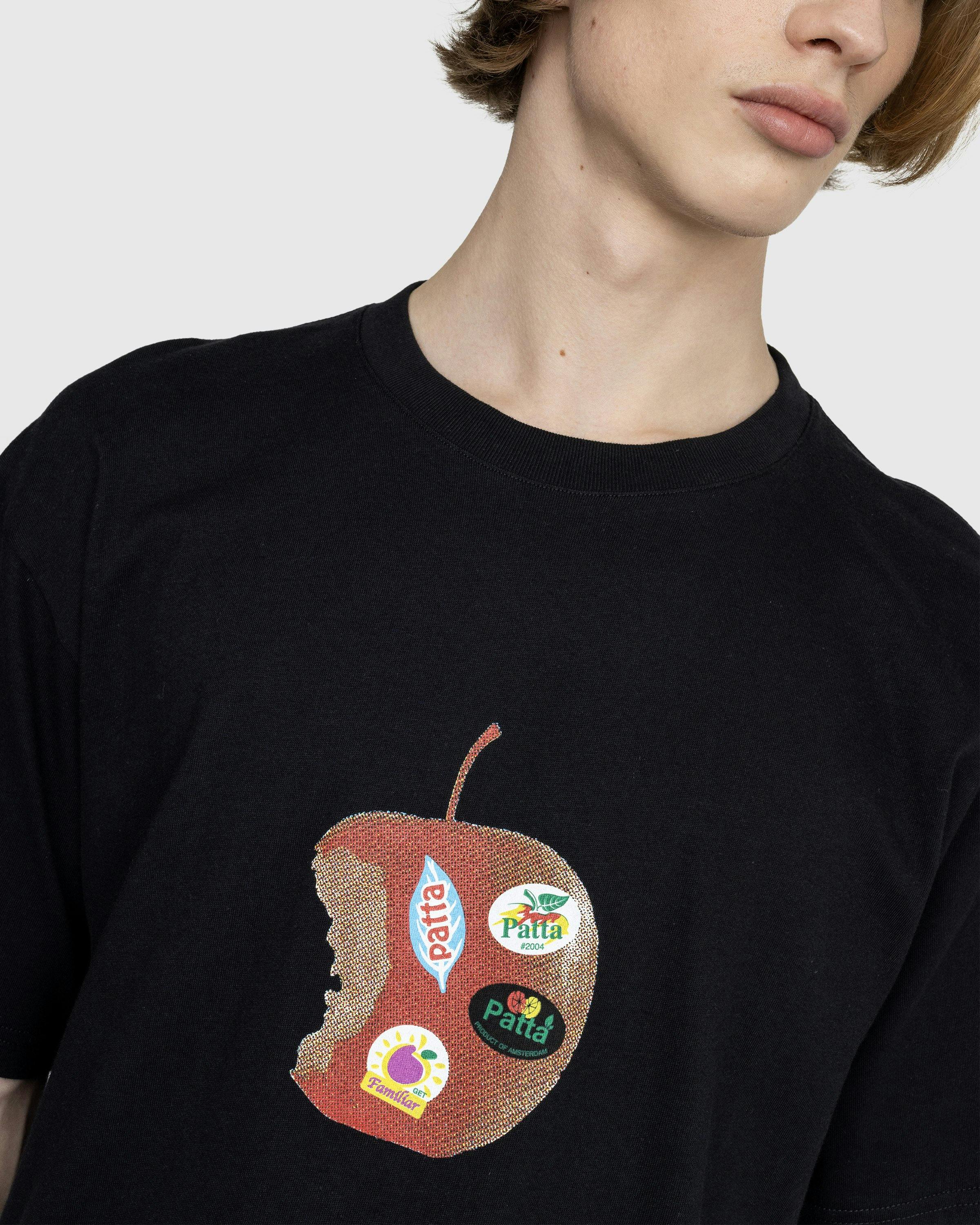 Patta - Apple T-Shirt - Clothing - Black - Image 5