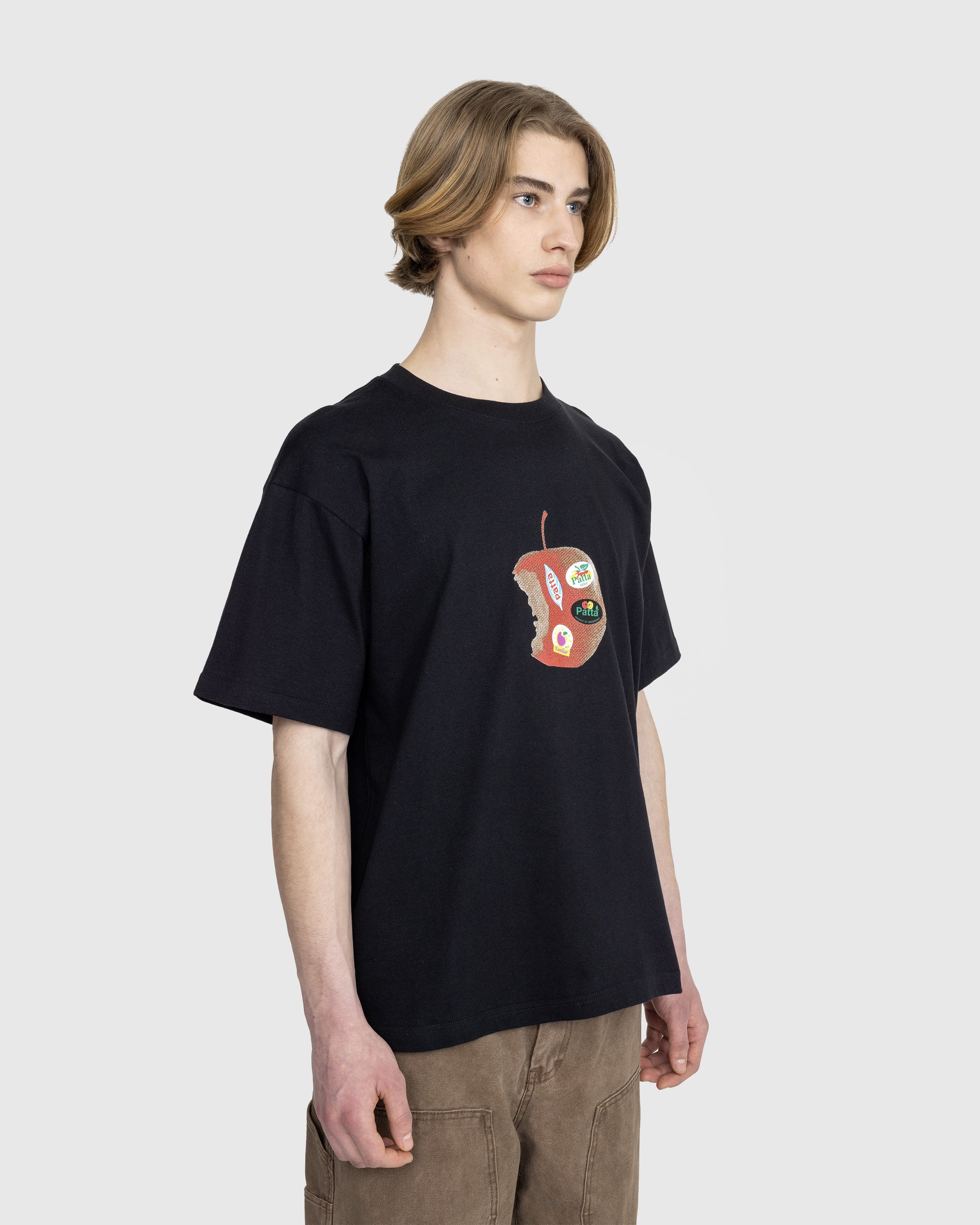 Patta - Apple T-Shirt - Clothing - Black - Image 4
