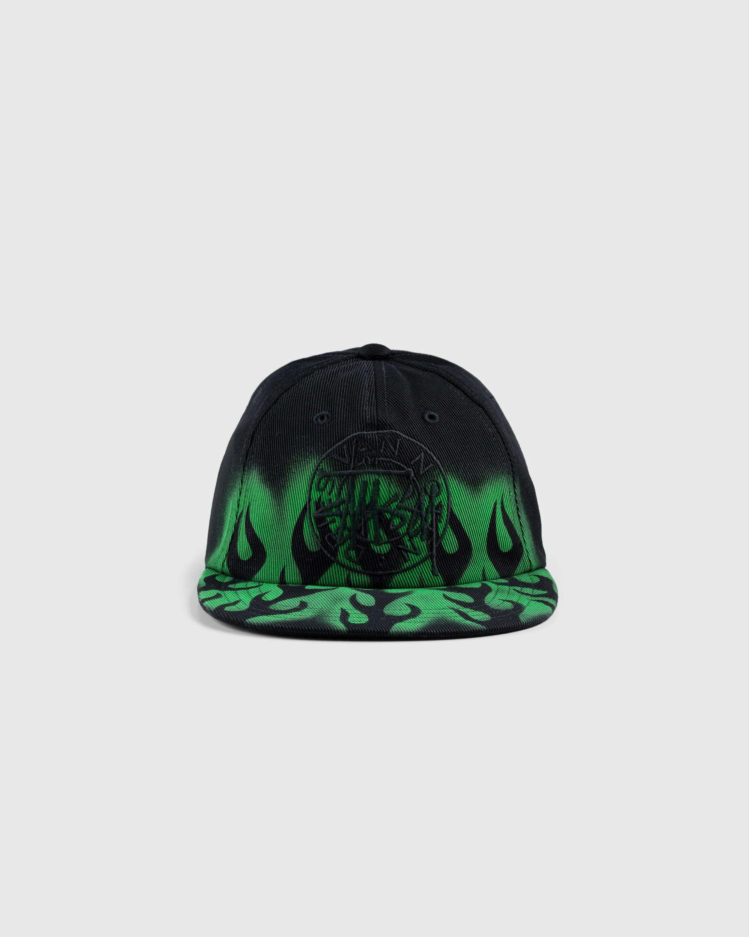 Stüssy x Dries van Noten - Black Stencil Cap - Accessories - Black - Image 2