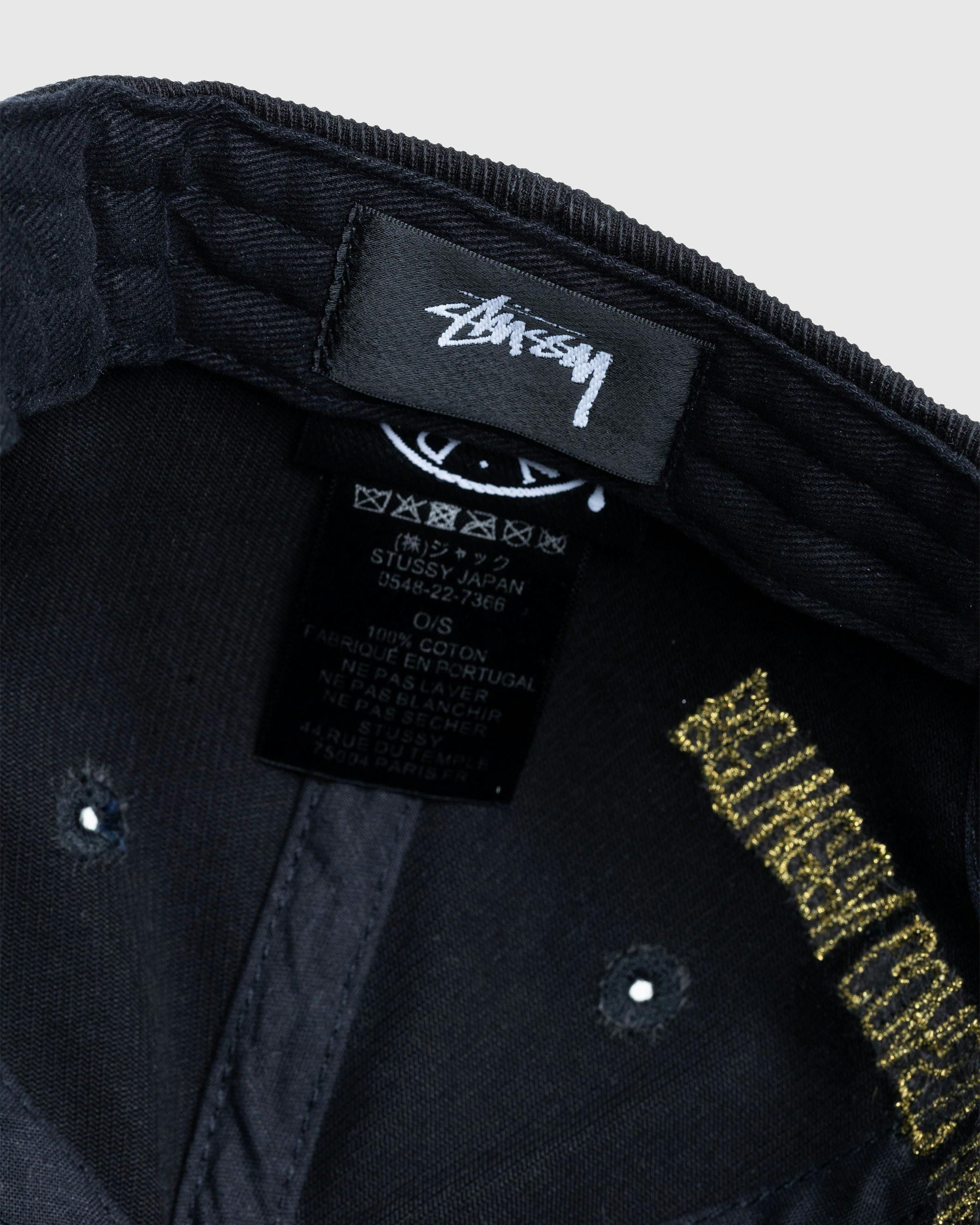 Stüssy x Dries van Noten – Black Stencil Cap | Highsnobiety Shop