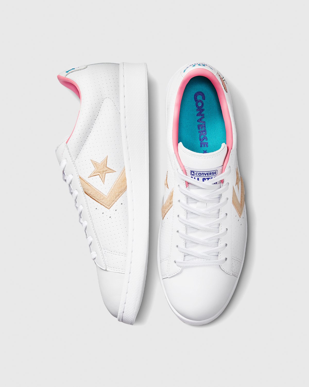 Converse x Space Jam - Pro Leather White - Footwear - White - Image 3