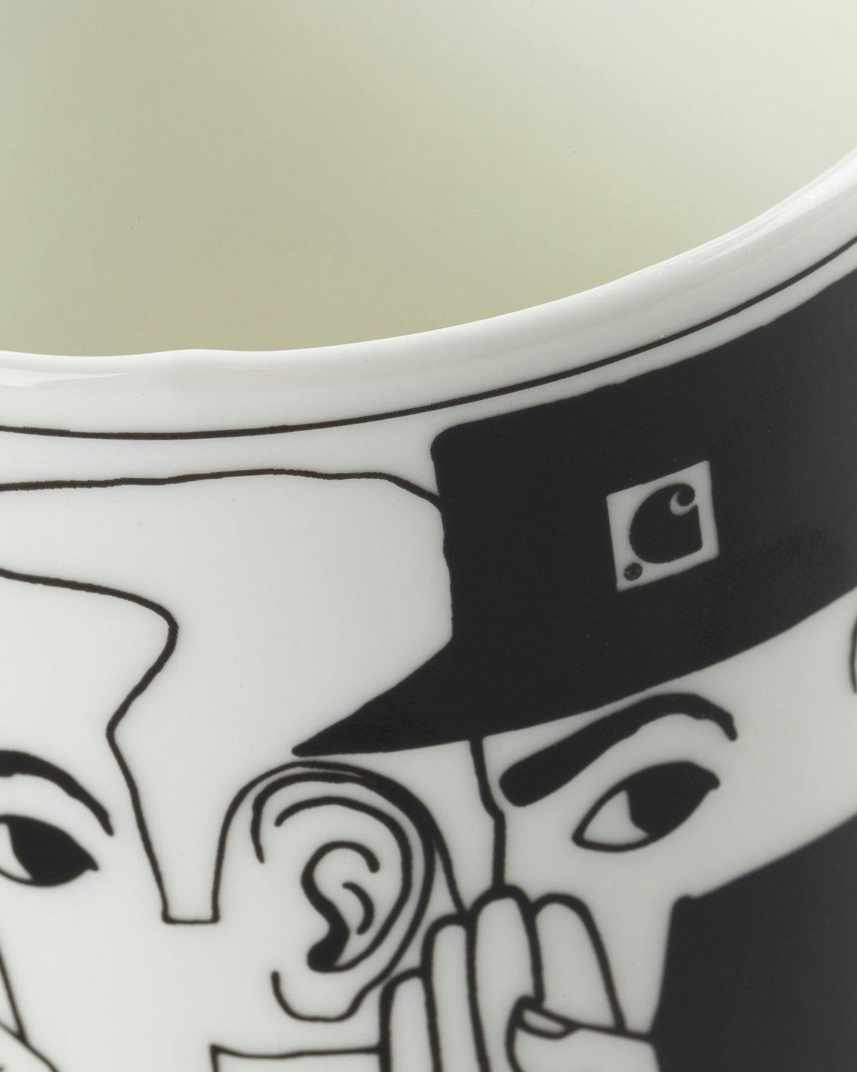 Carhartt WIP - Whisper Mug White Black - Lifestyle - White - Image 3