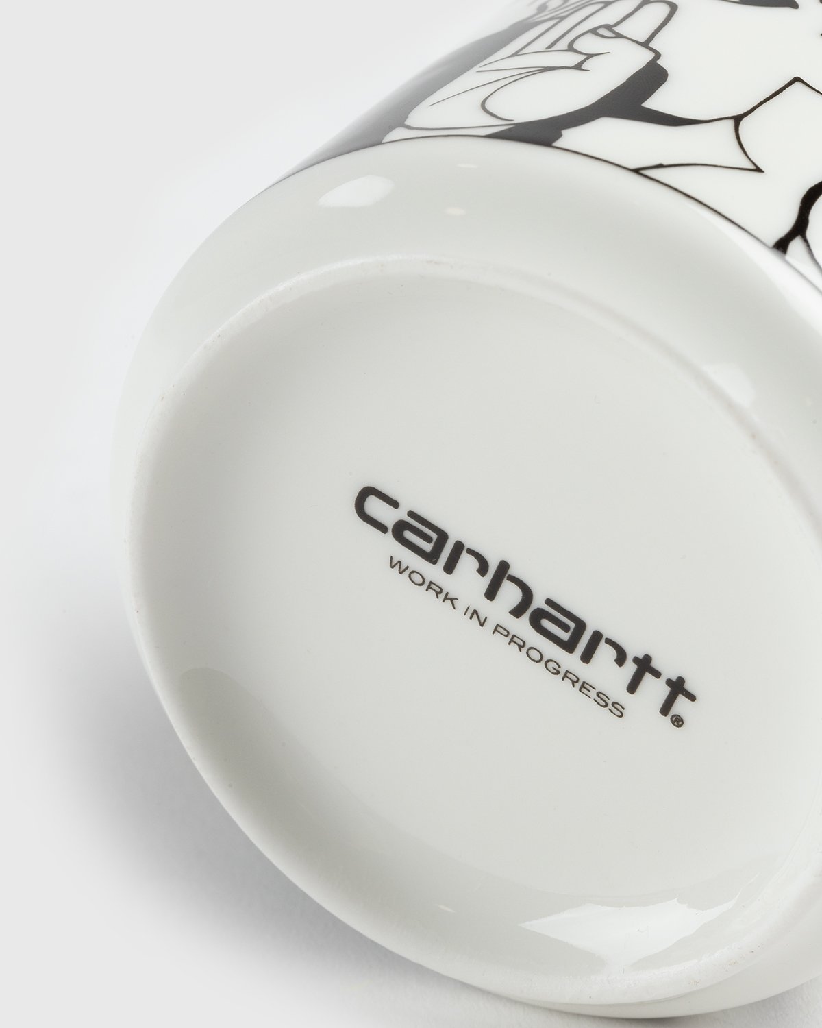 Carhartt WIP - Whisper Mug White Black - Lifestyle - White - Image 5