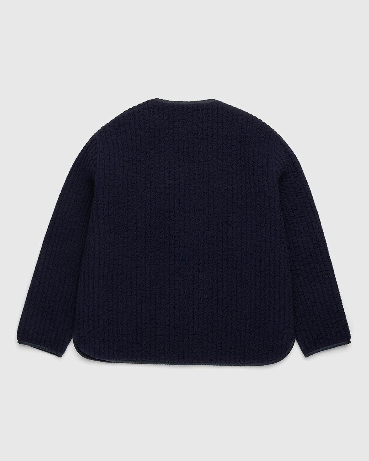 Jil Sander - Knitted Bomber Navy - Clothing - Blue - Image 2