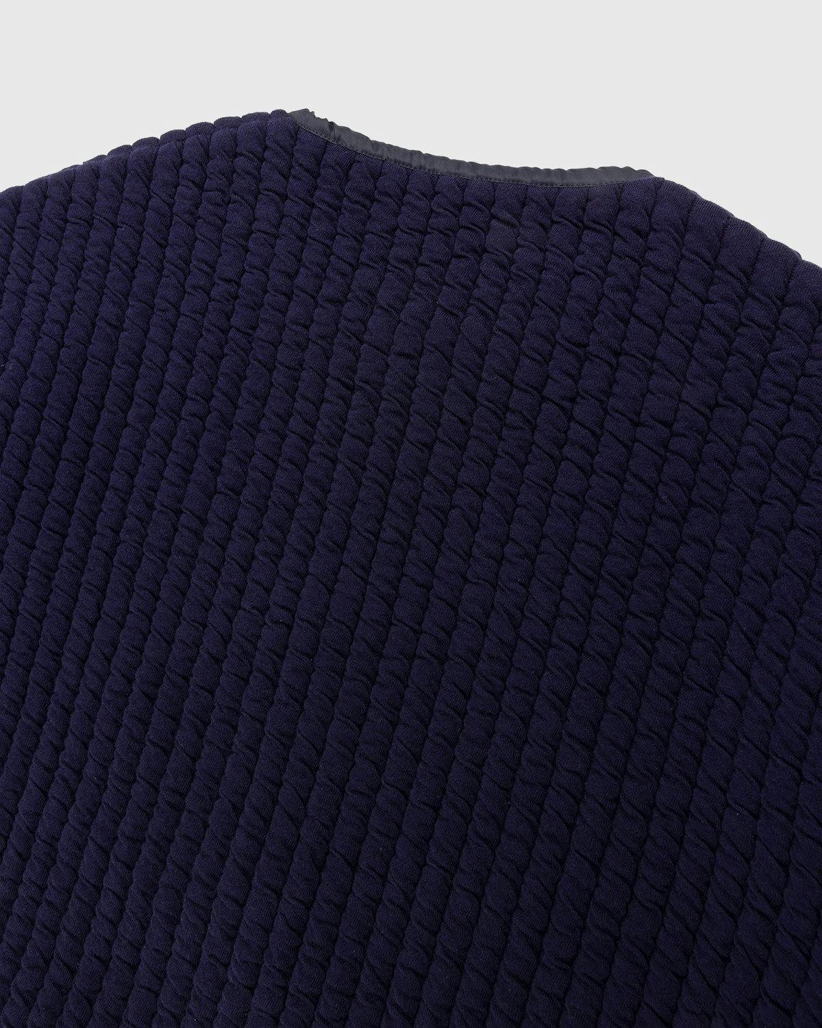 Jil Sander - Knitted Bomber Navy - Clothing - Blue - Image 3