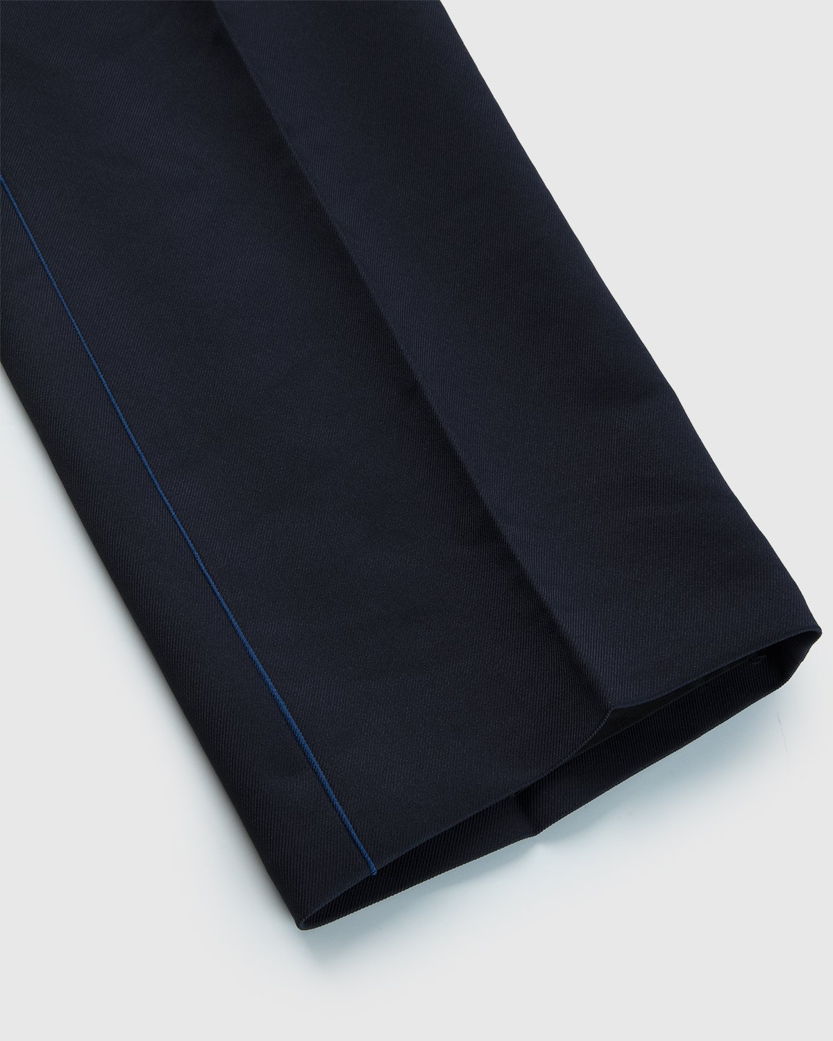 Maison Margiela - Straight Leg Twill Trousers Navy - Clothing - Blue - Image 6