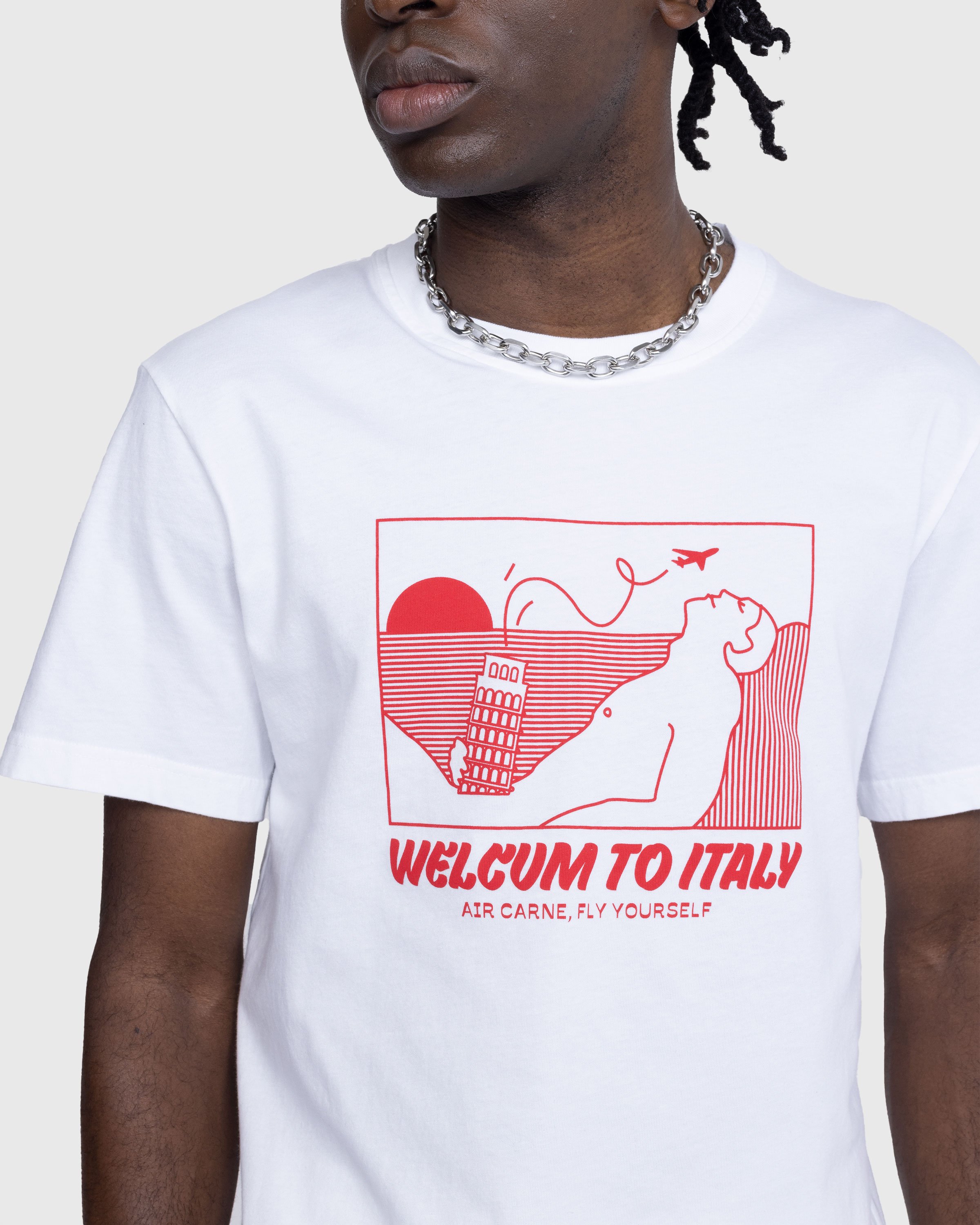 Carne Bollente - Welcum to Italy White - Clothing - White - Image 5