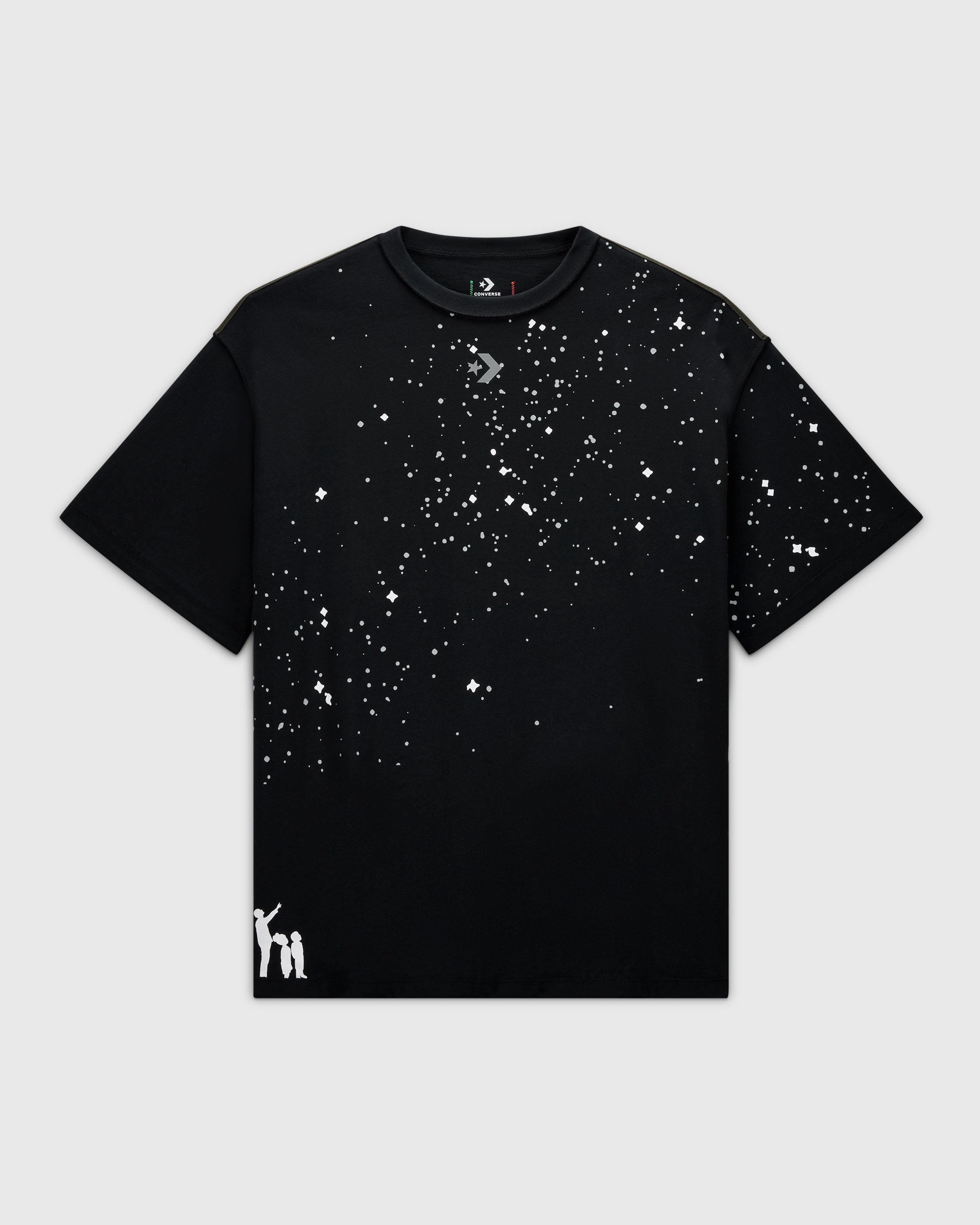 Converse x Barriers - Court Ready Crossover Tee Black - Clothing - Black - Image 2
