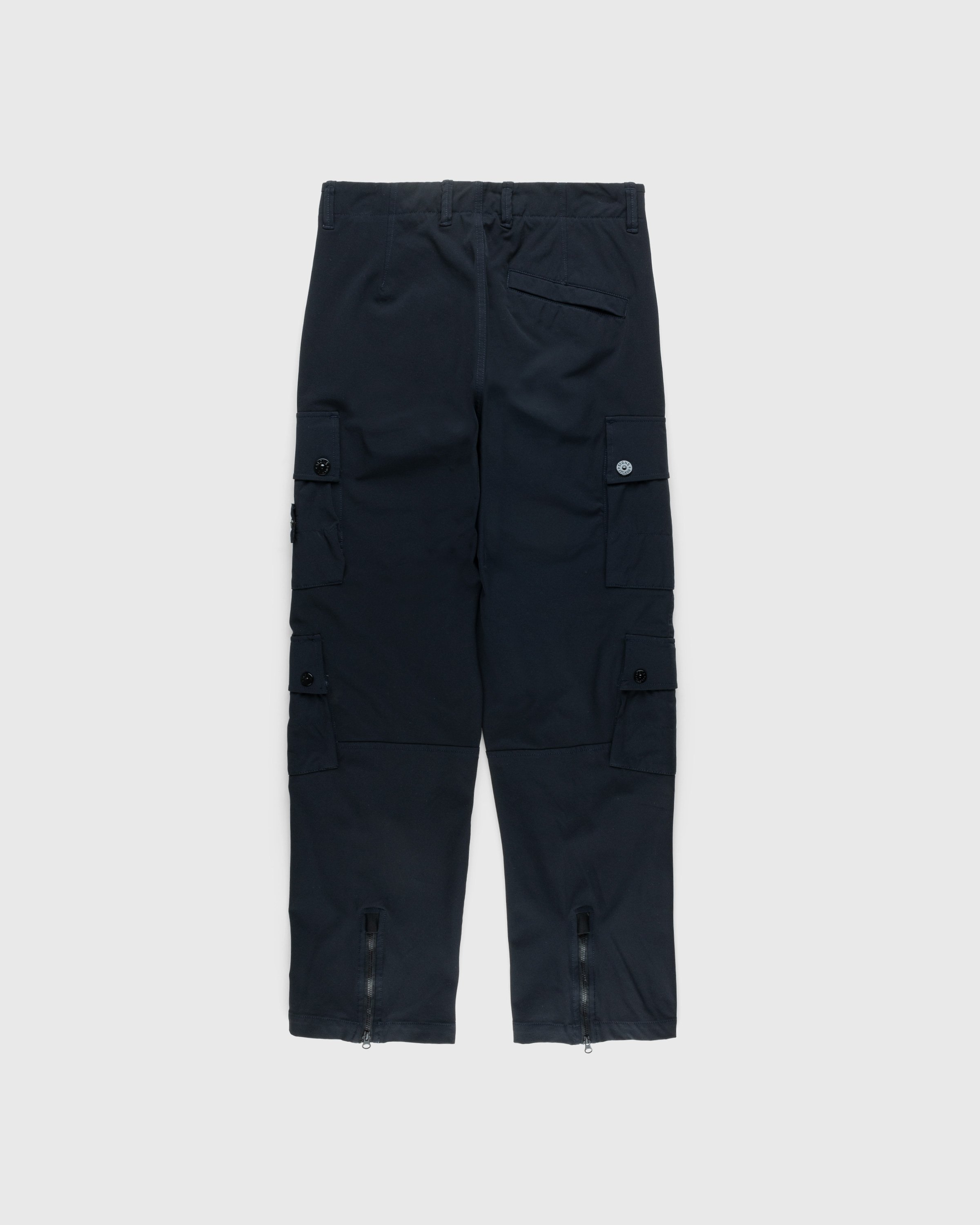 Stone Island - Nylon Cargo Pants Navy Blue - Clothing - Blue - Image 2