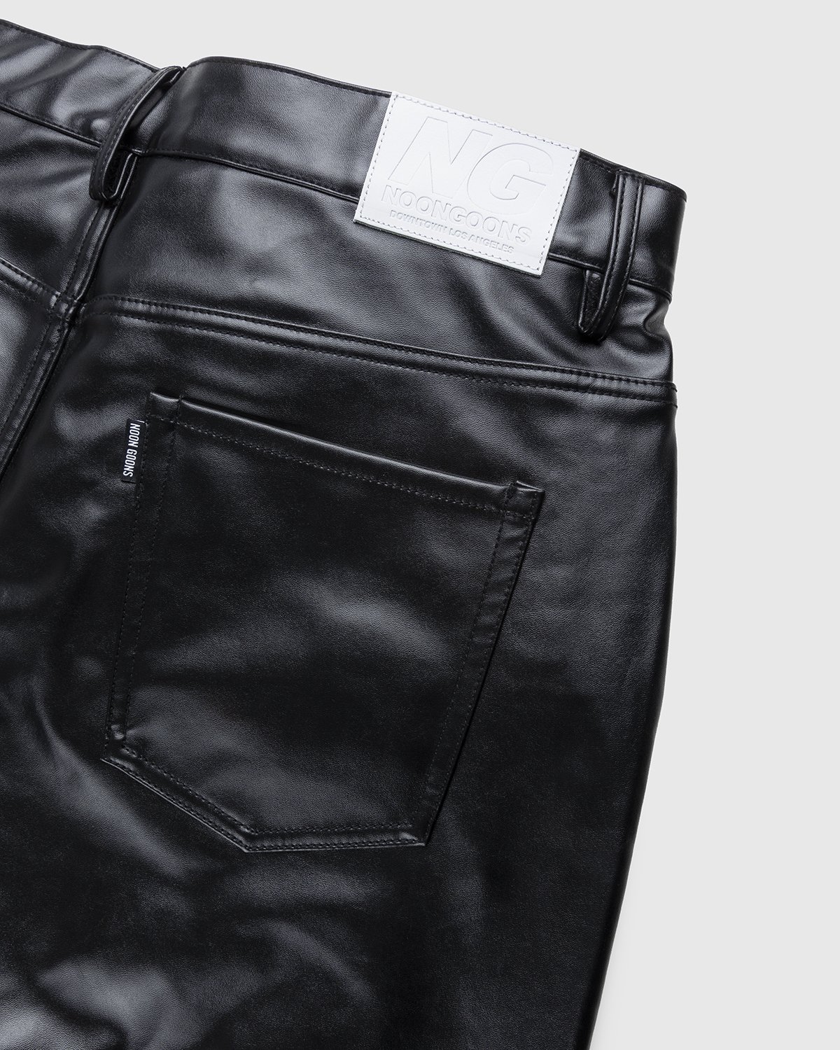 Noon Goons - Series Leather Pant Black - Clothing - Black - Image 3