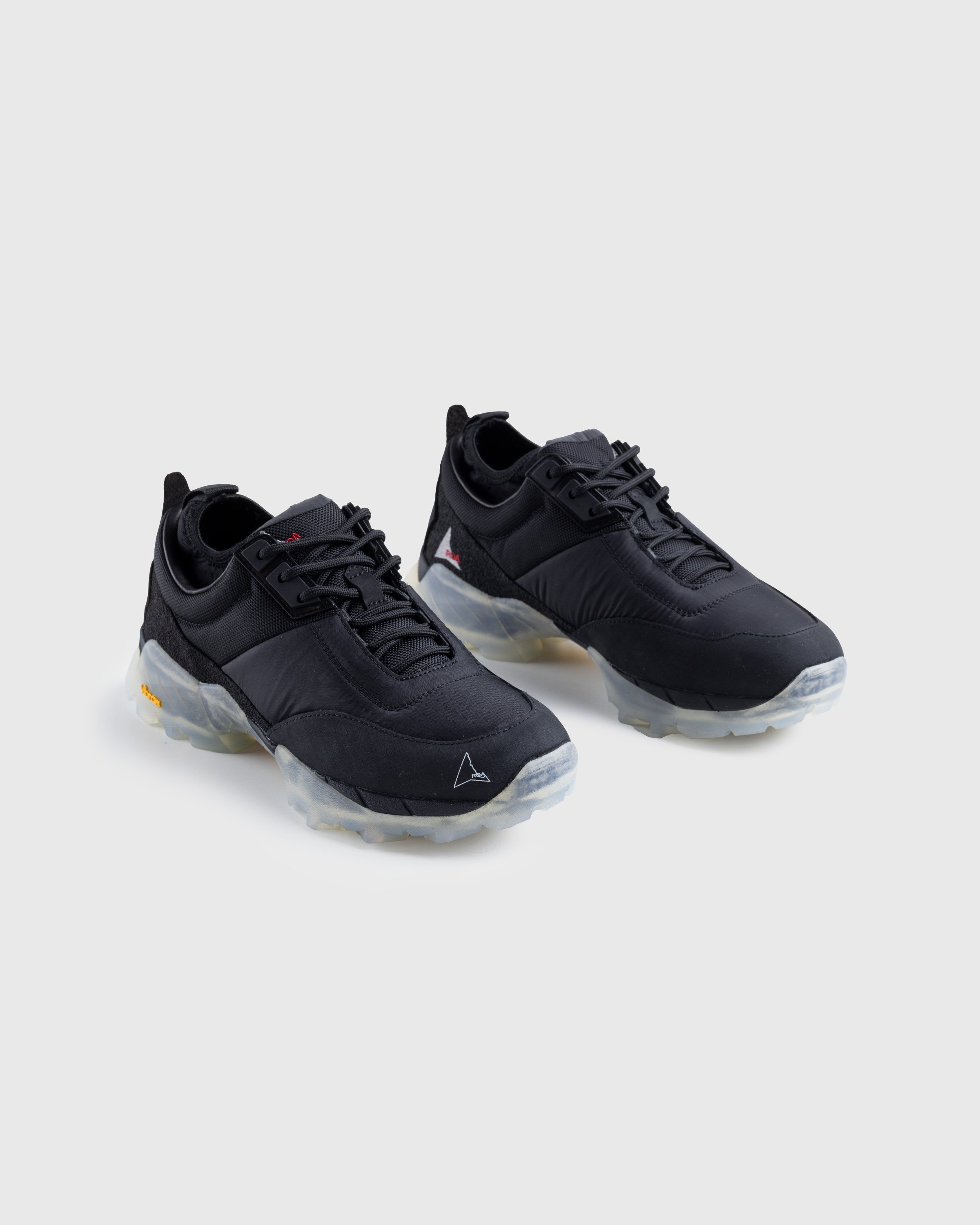 ROA - Double Neal Sneaker Black - Footwear - Black - Image 3