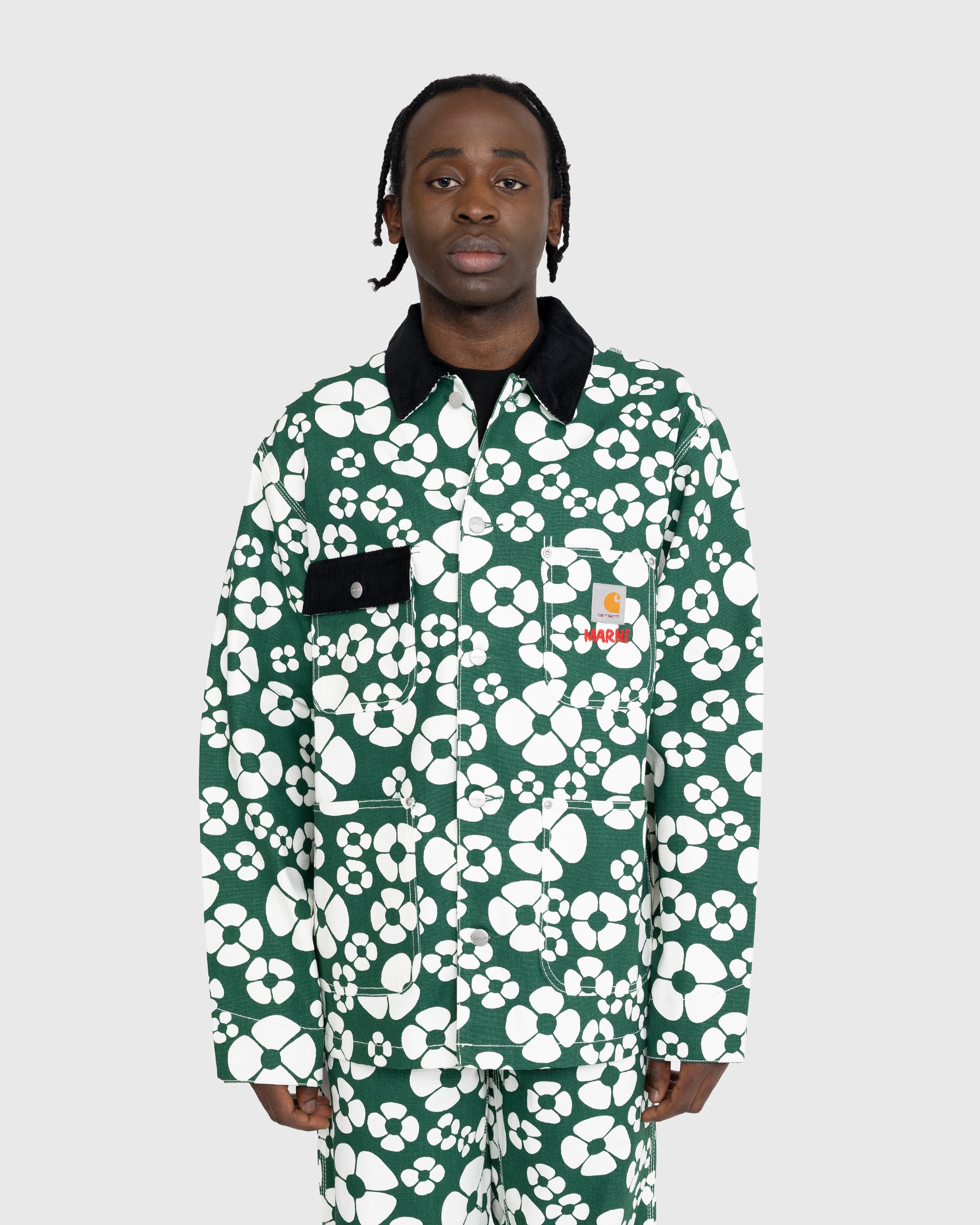 Marni x Carhartt WIP - Floral Jacket Green - Clothing - Green - Image 2