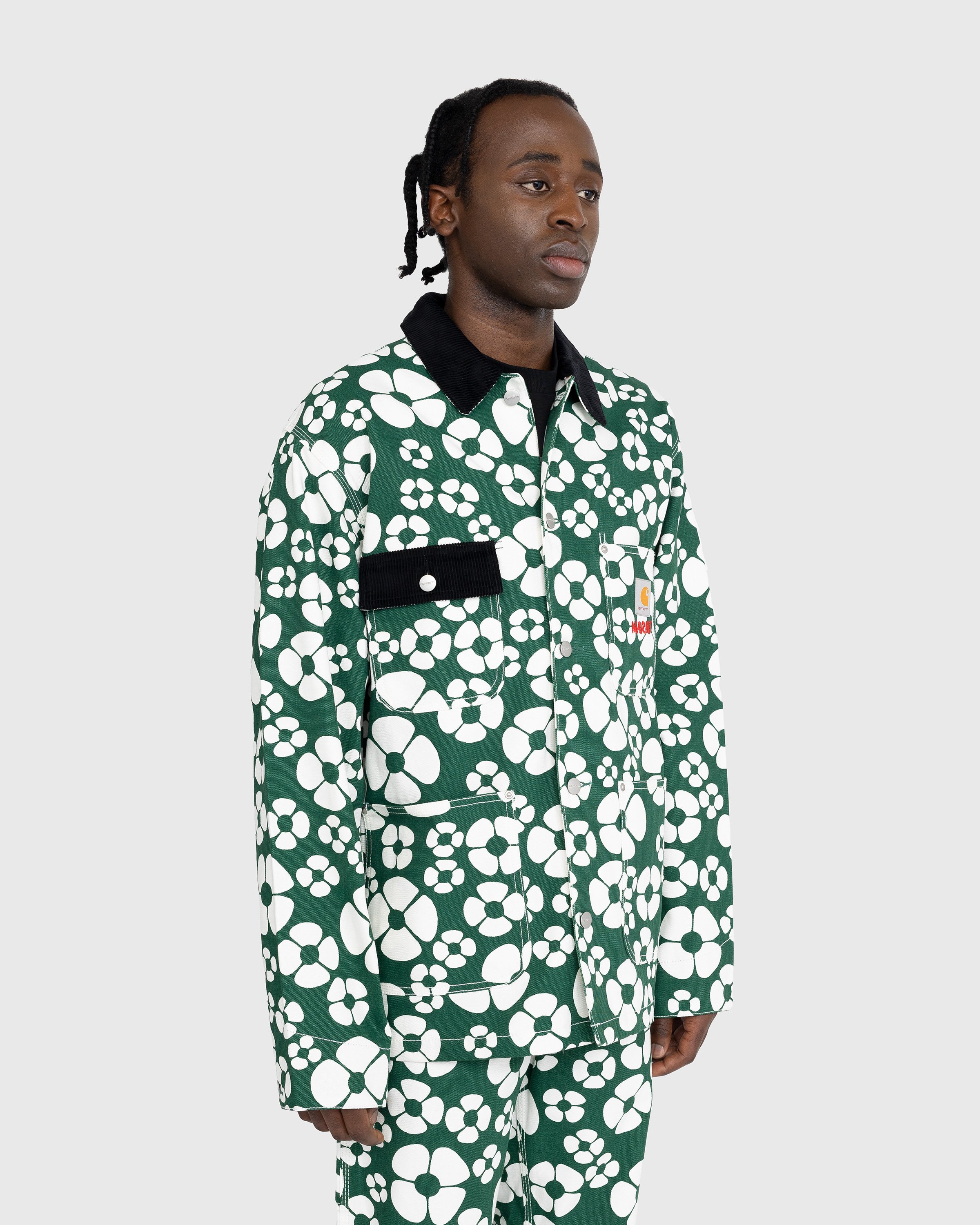 Marni x Carhartt WIP - Floral Jacket Green - Clothing - Green - Image 3