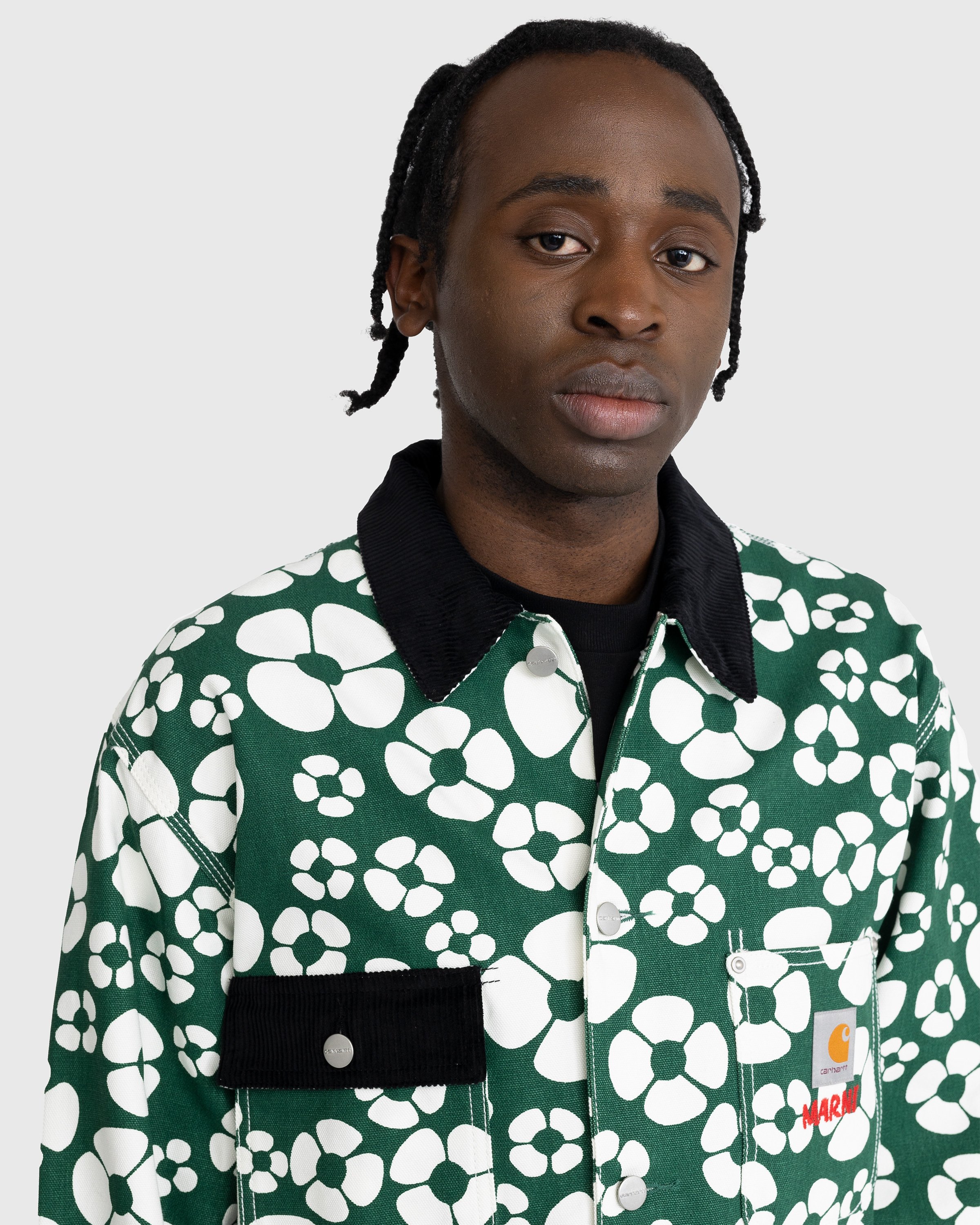 Marni x Carhartt WIP - Floral Jacket Green - Clothing - Green - Image 5