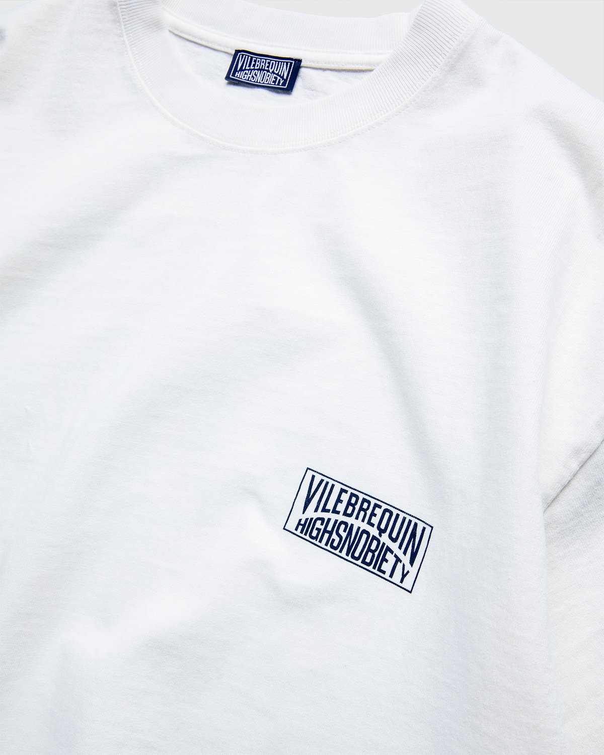 Vilebrequin x Highsnobiety - Logo T-Shirt White - Clothing - White - Image 3