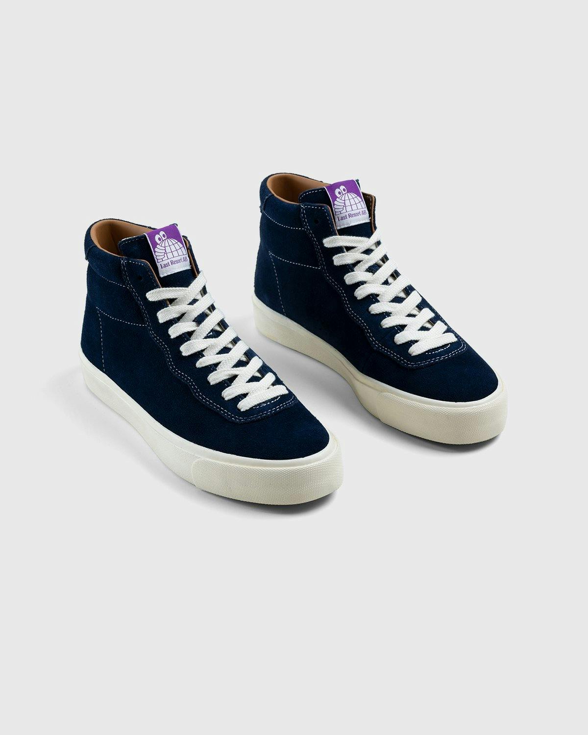 Last Resort AB - VM001 Hi Suede Old Blue/White - Footwear - Blue - Image 3