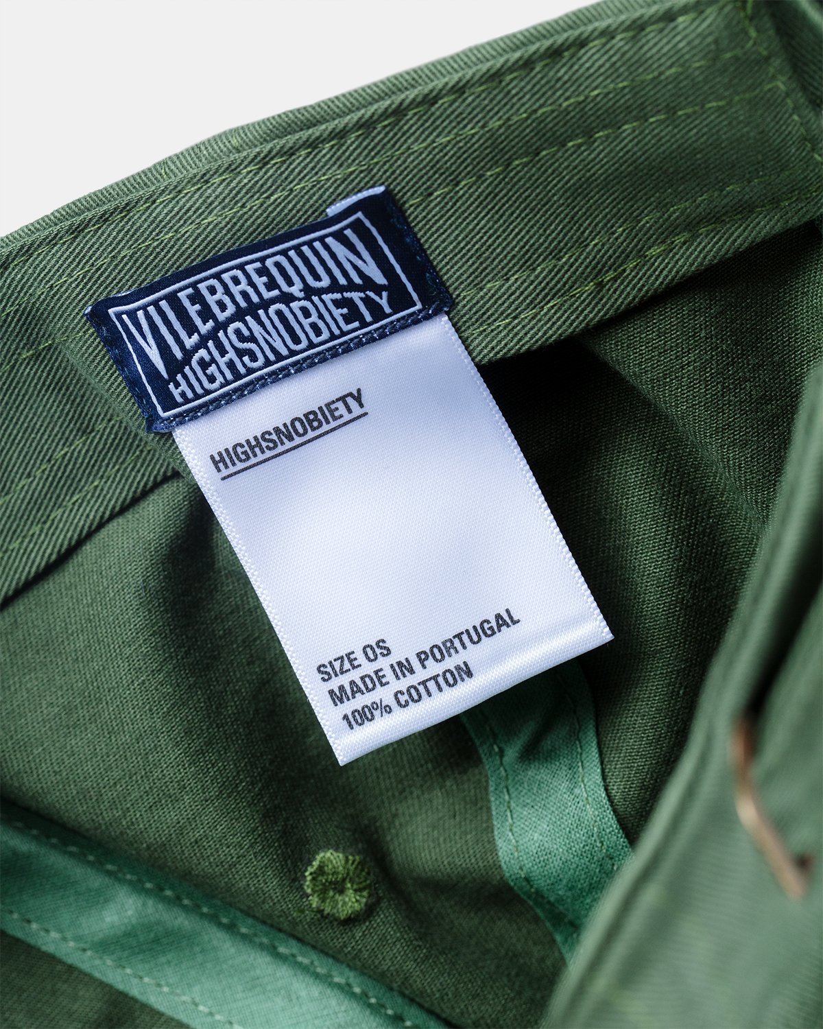 Vilebrequin x Highsnobiety - Logo Cap Khaki - Accessories - Green - Image 6