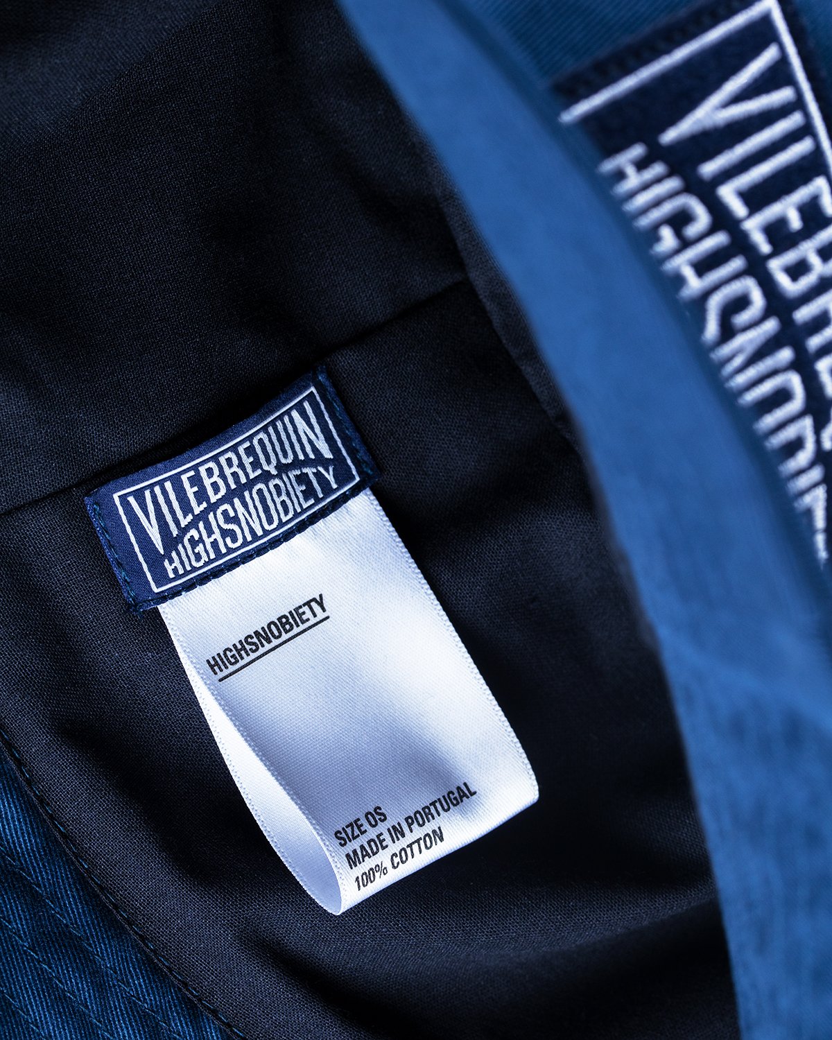 Vilebrequin x Highsnobiety - Logo Bucket Hat Navy - Accessories - Blue - Image 3