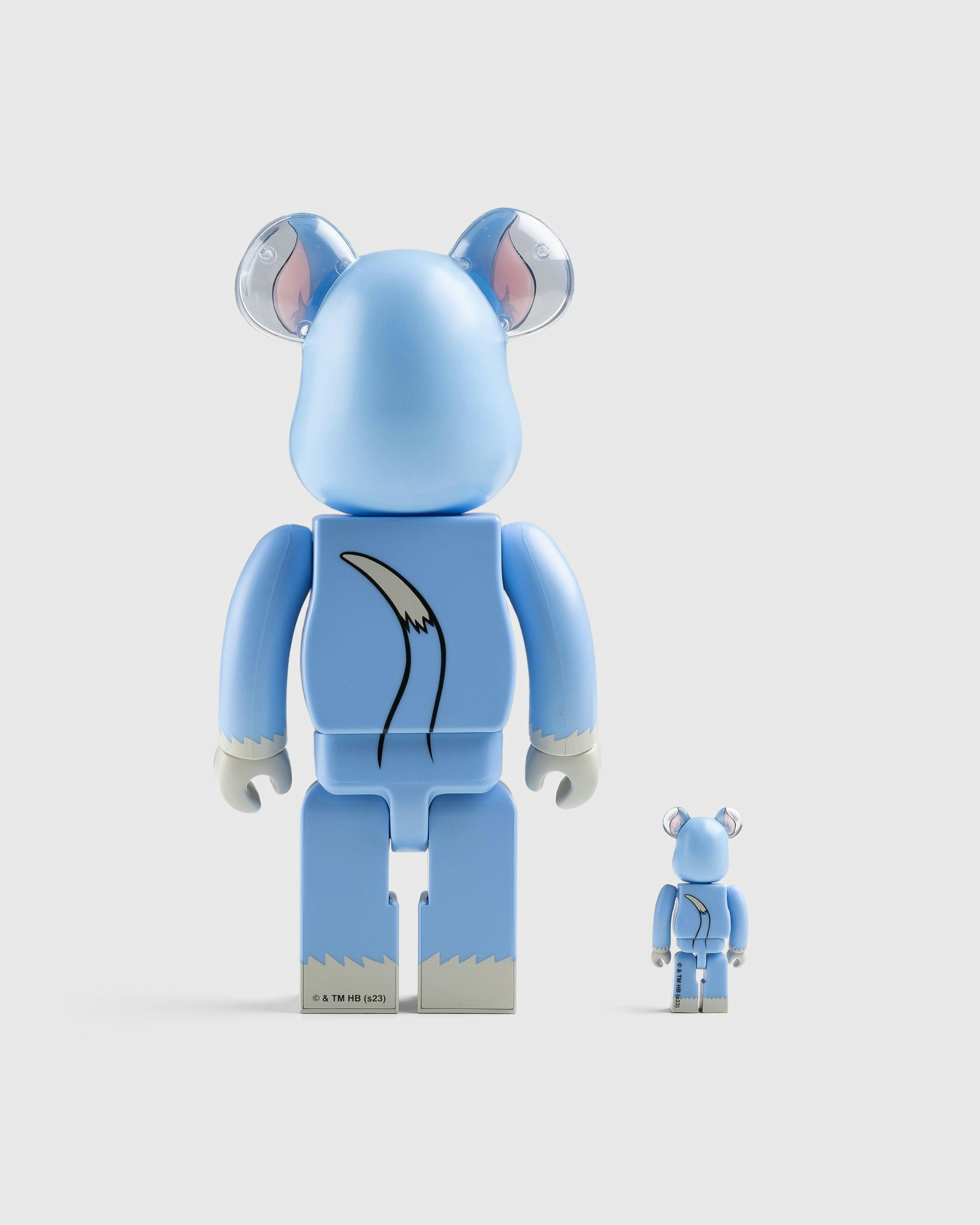 Medicom - BE@RBRICK TOM & JERRY JERRY (Classic Color) 100% & 400% Blue - Lifestyle - Blue - Image 2