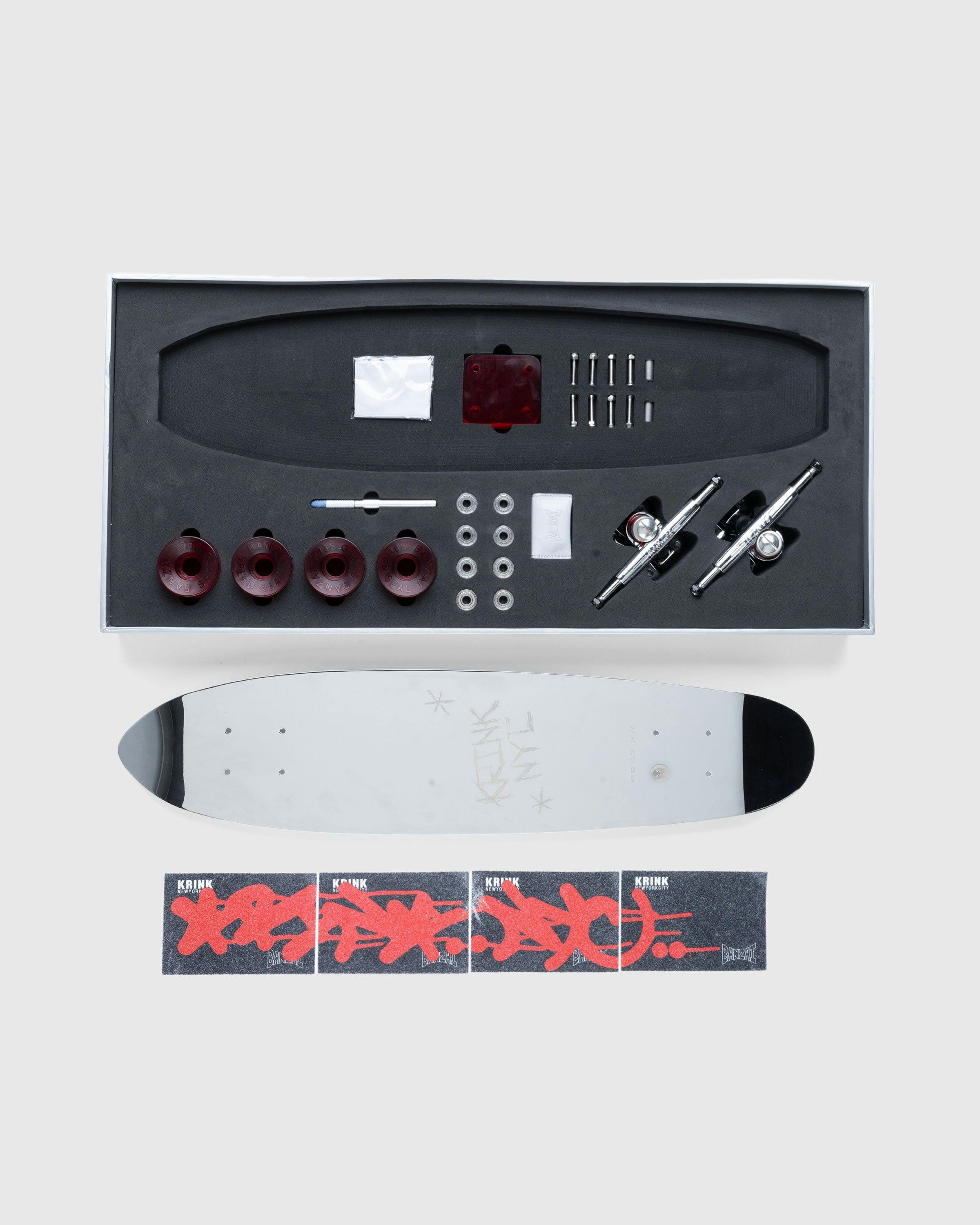 Krink x Banzai - OG Skateboard - Lifestyle - Silver - Image 10