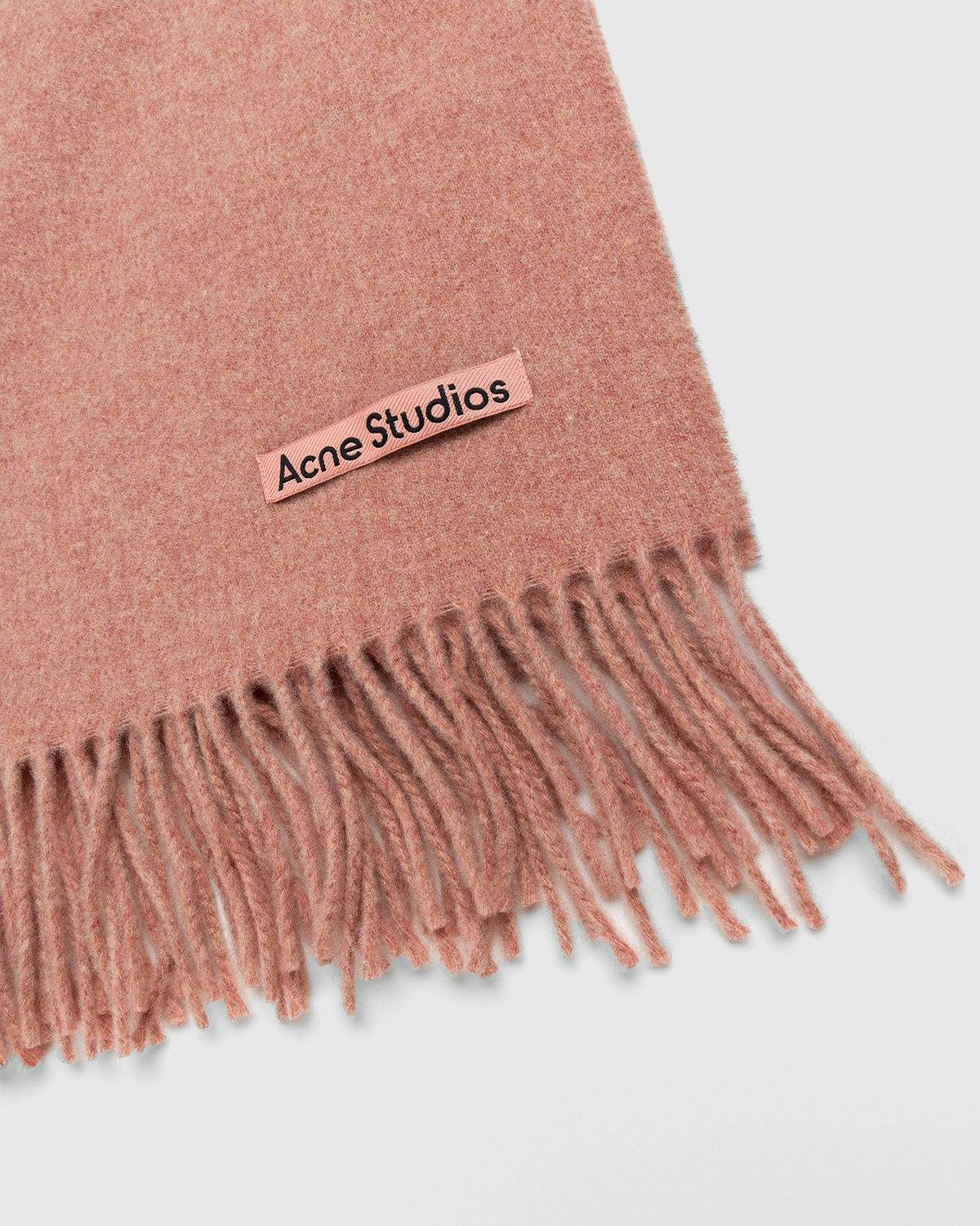 Acne Studios - Canada New Scarf Rose Melange - Accessories - Pink - Image 3