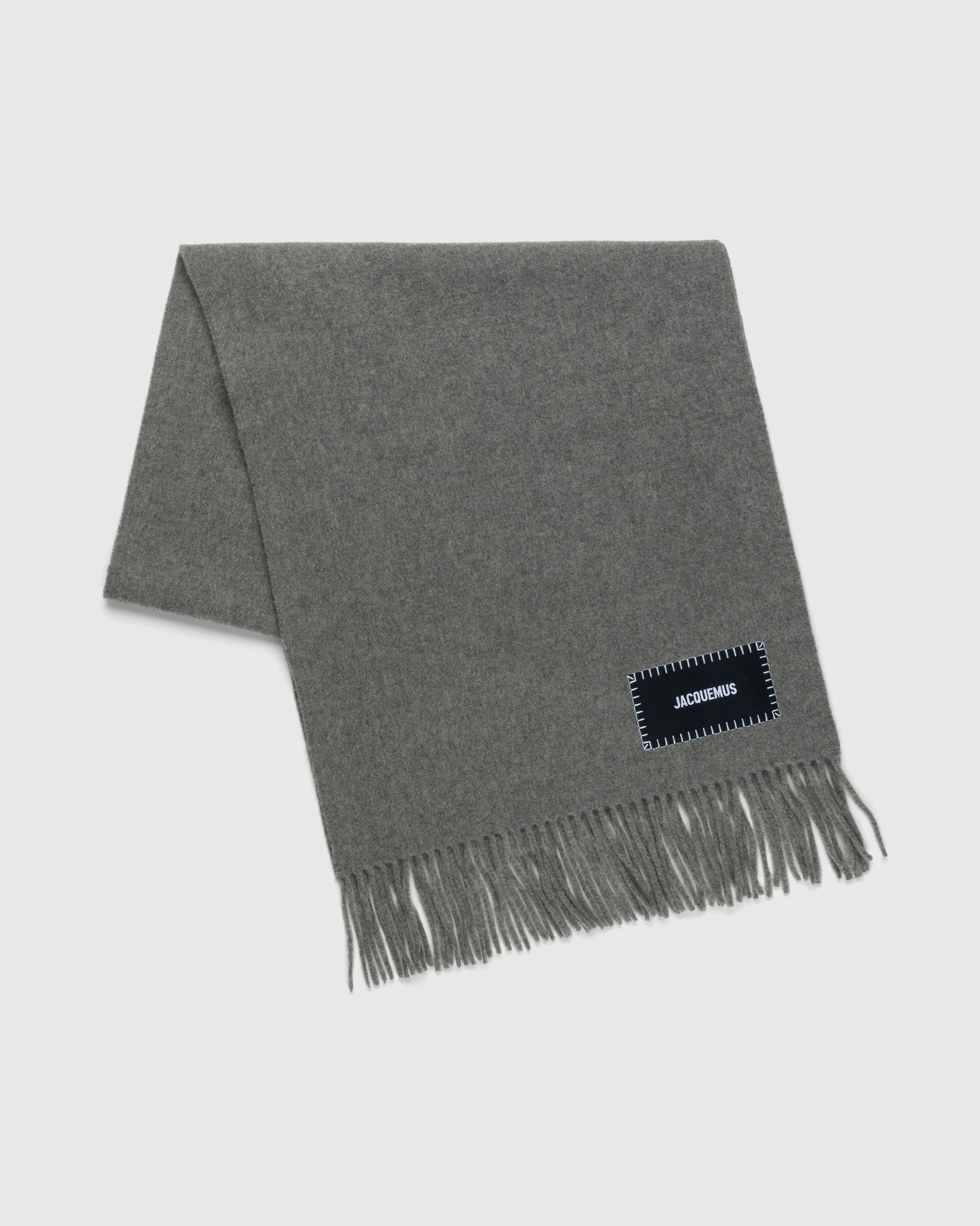 JACQUEMUS - L'Echarpe - Accessories - Grey - Image 2