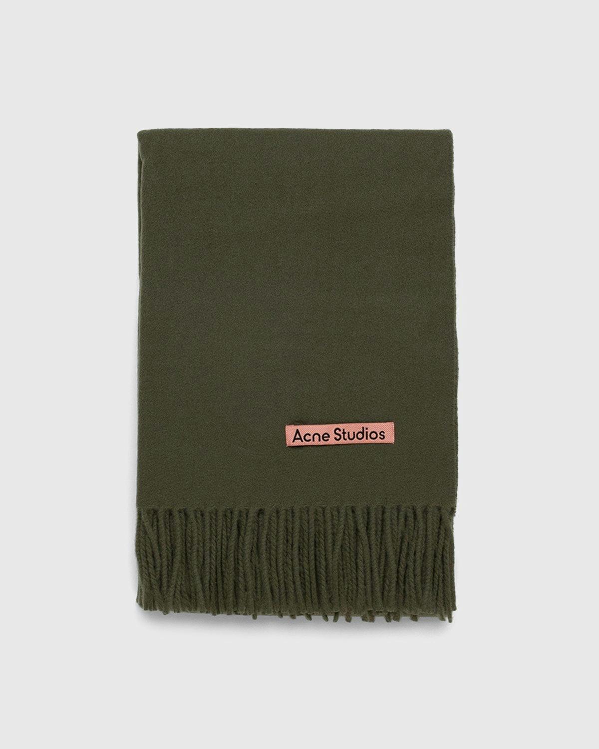 Acne Studios - Canada Narrow Scarf Hunter Green - Accessories - Green - Image 2