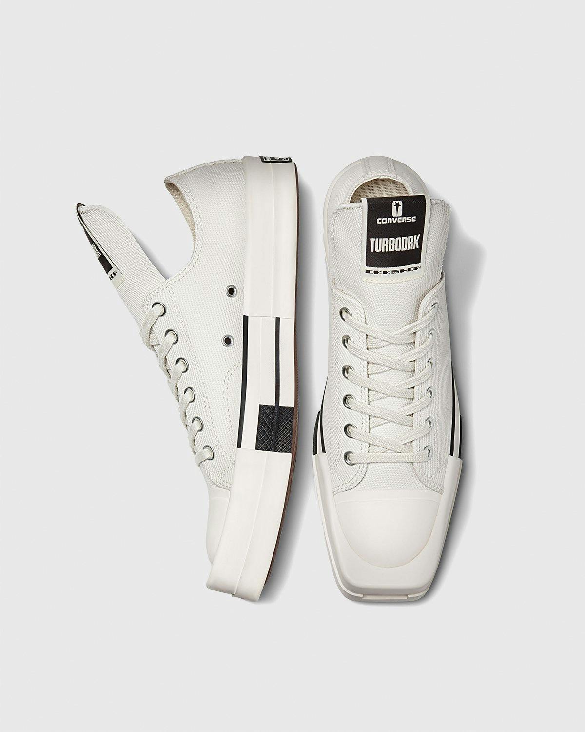 Converse - DRKSHDW TURBODRK Chuck 70 White - Footwear - White - Image 3