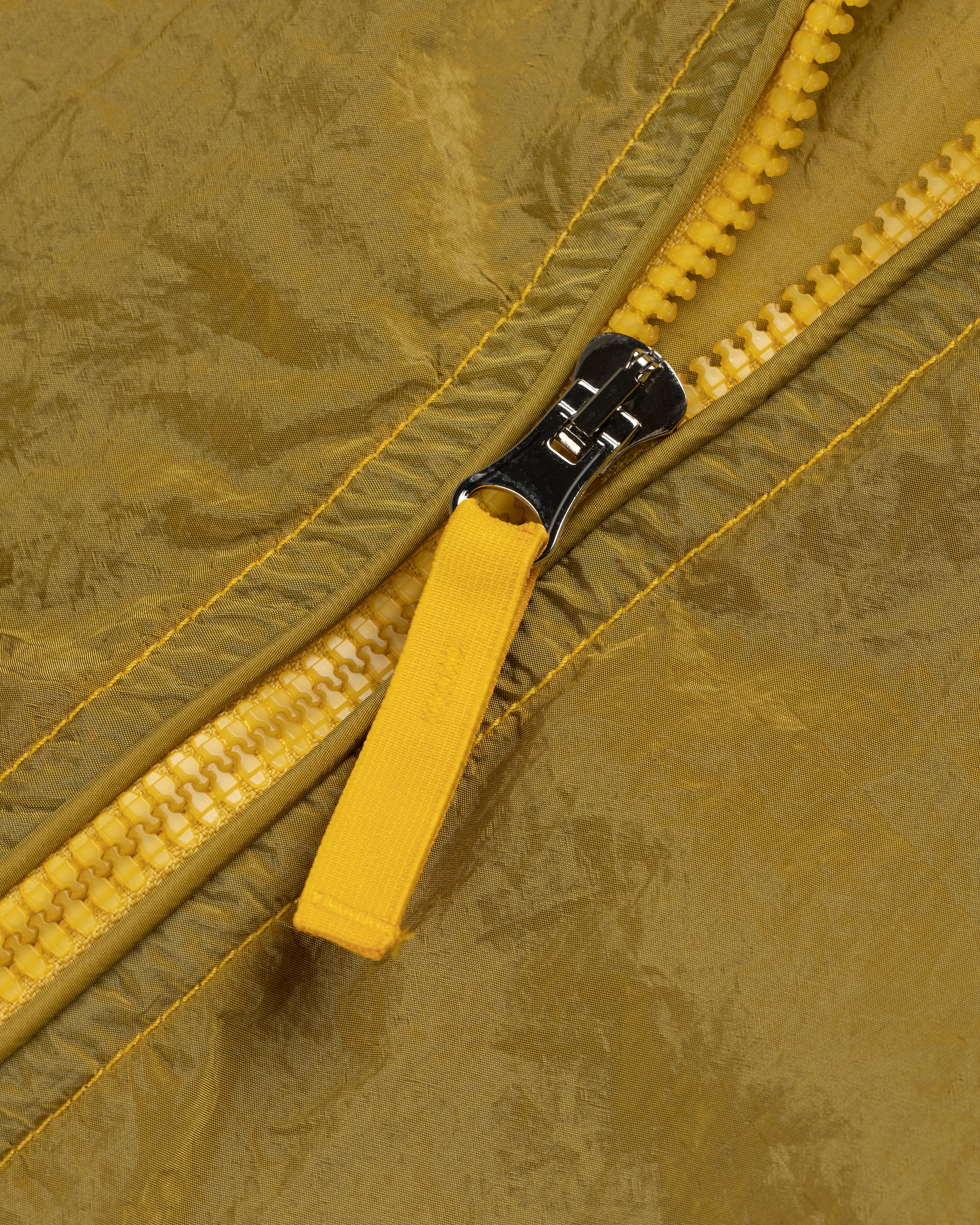 Stone Island - 12321 Garment-Dyed Nylon Metal Overshirt Yellow - Clothing - Yellow - Image 5