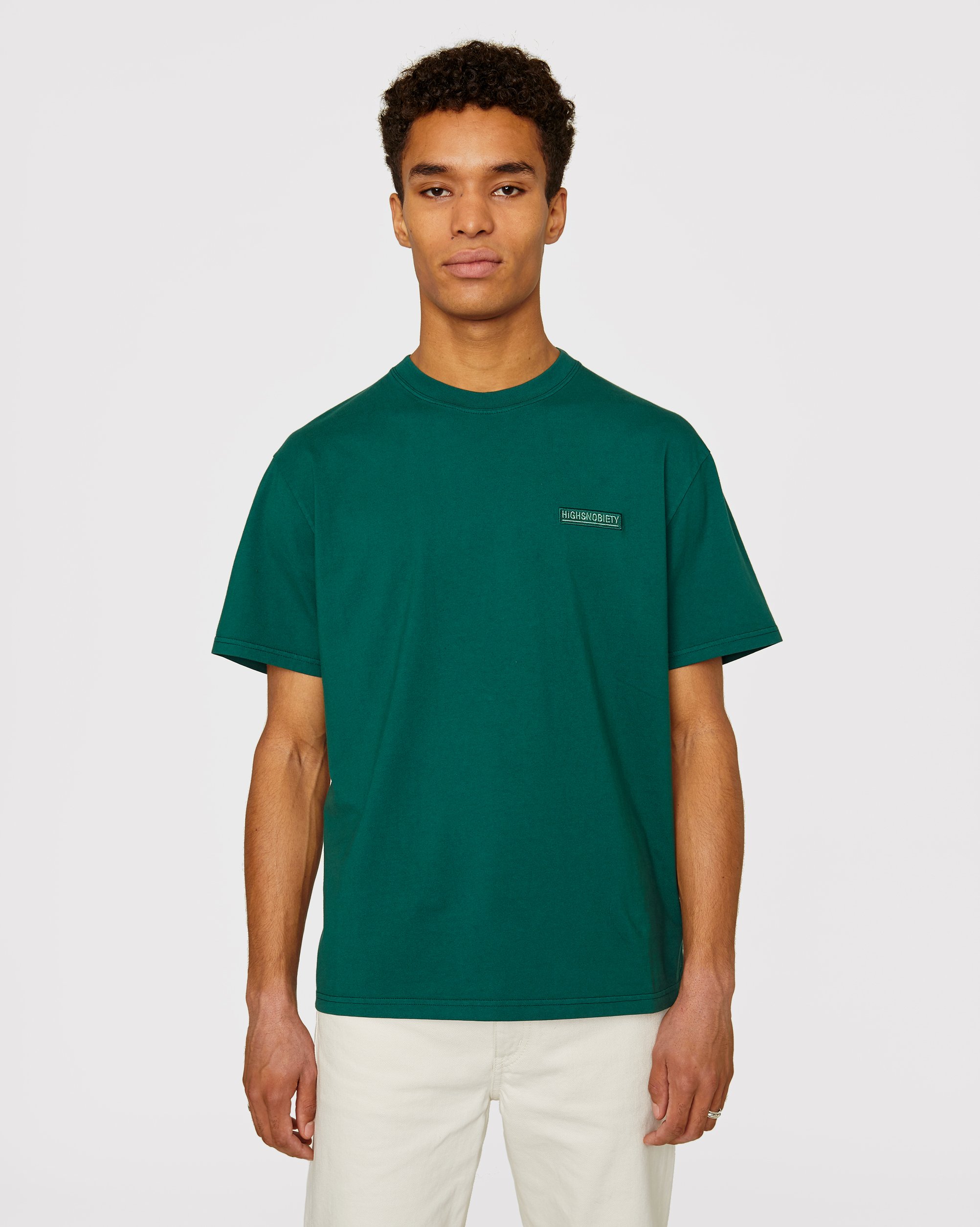 Highsnobiety - Staples T-Shirt Green - Clothing - Green - Image 2