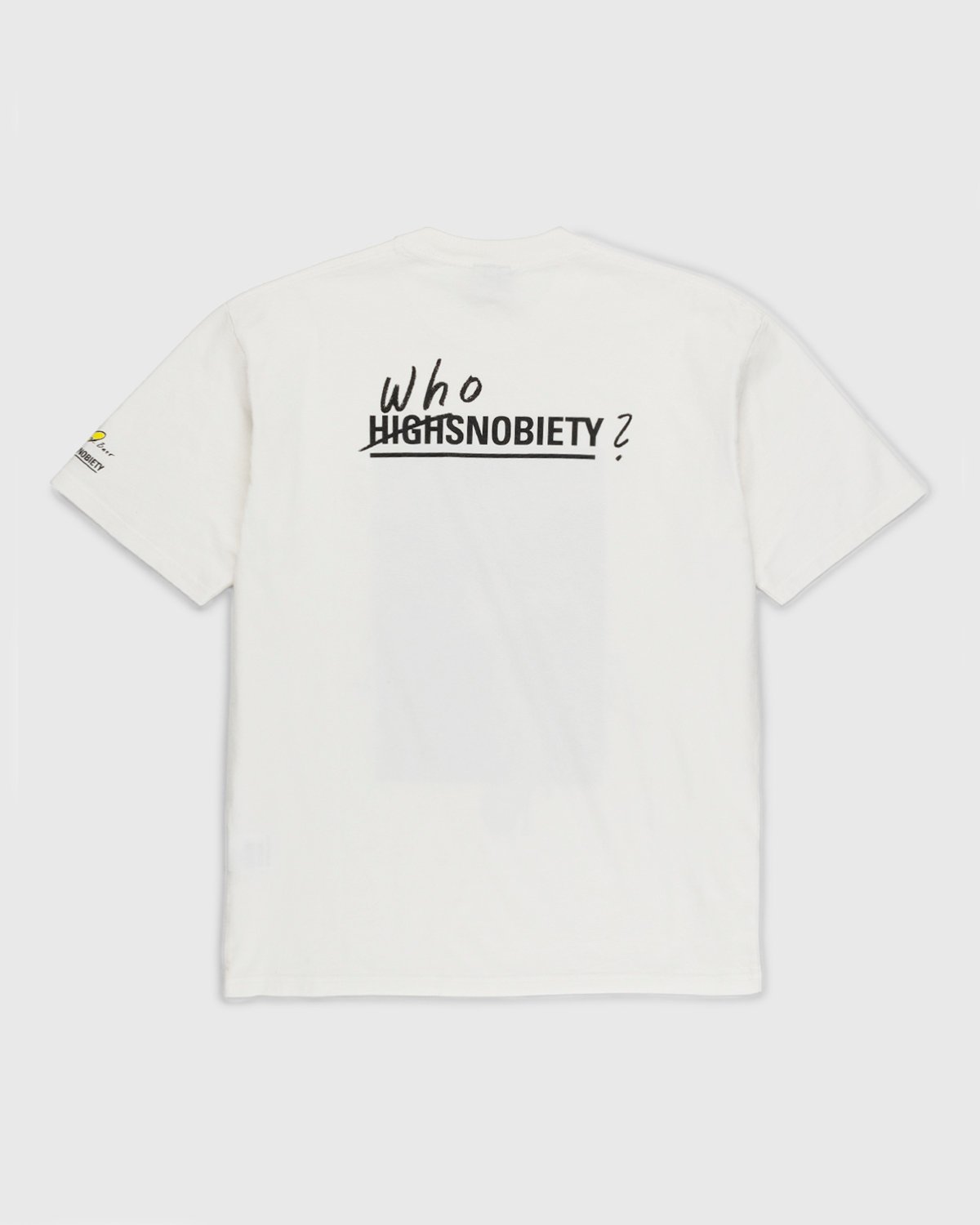 Simon Fujiwara x Highsnobiety - Mona Lisa T-Shirt White - Clothing - White - Image 2