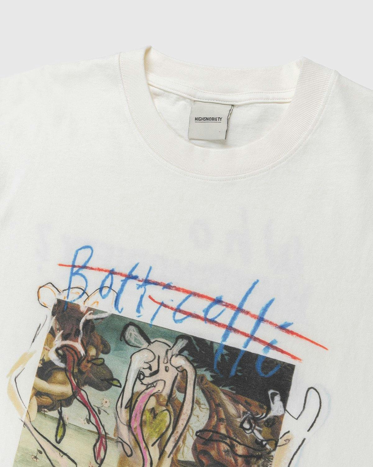 Simon Fujiwara x Highsnobiety - Birth Of Venus T-Shirt White - Clothing - White - Image 5