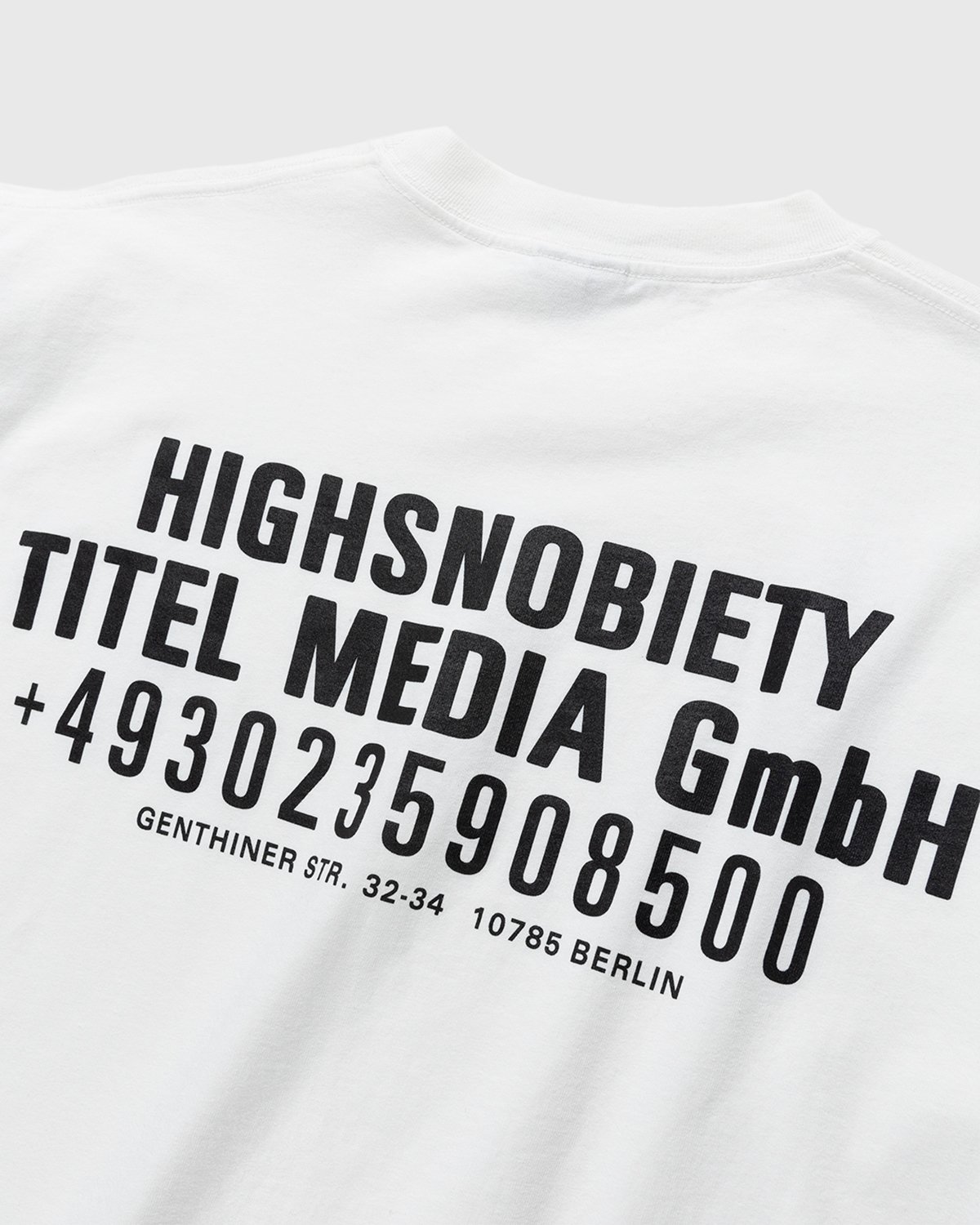 Highsnobiety - Titel Media GmbH T-Shirt White - Clothing - White - Image 3