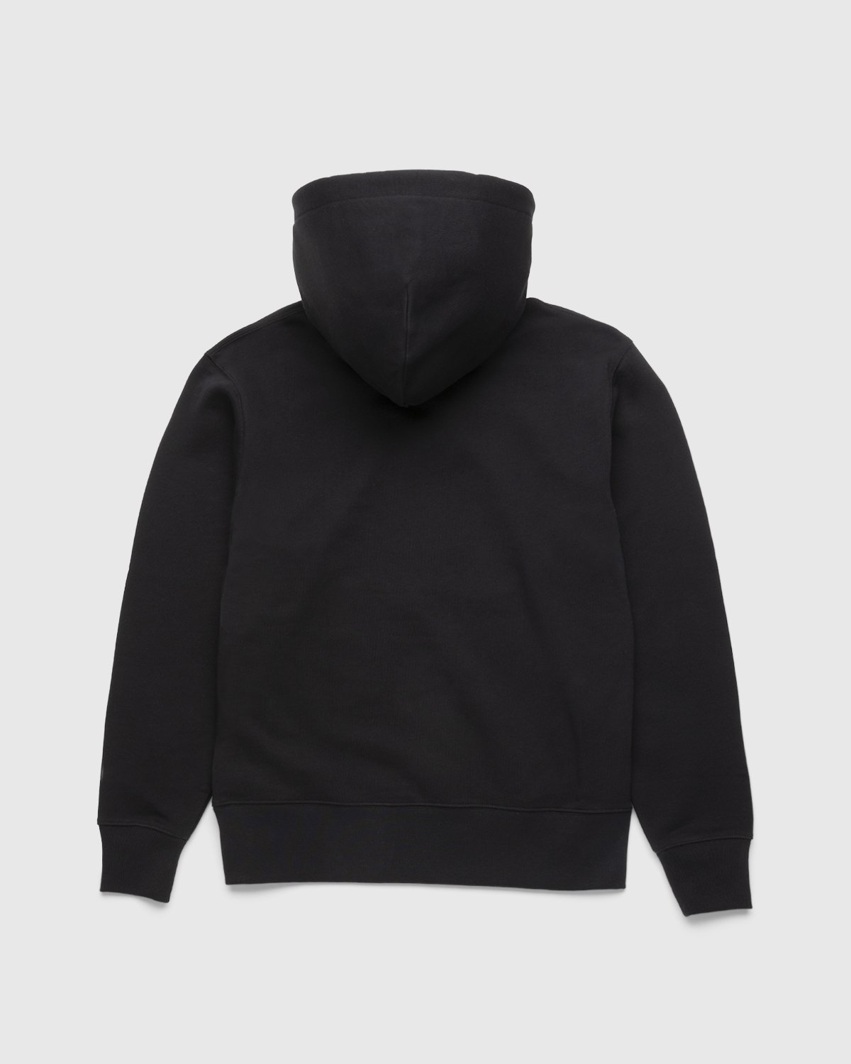 Acne Studios - Organic Cotton Hooded Sweatshirt Black - Clothing - Black - Image 2