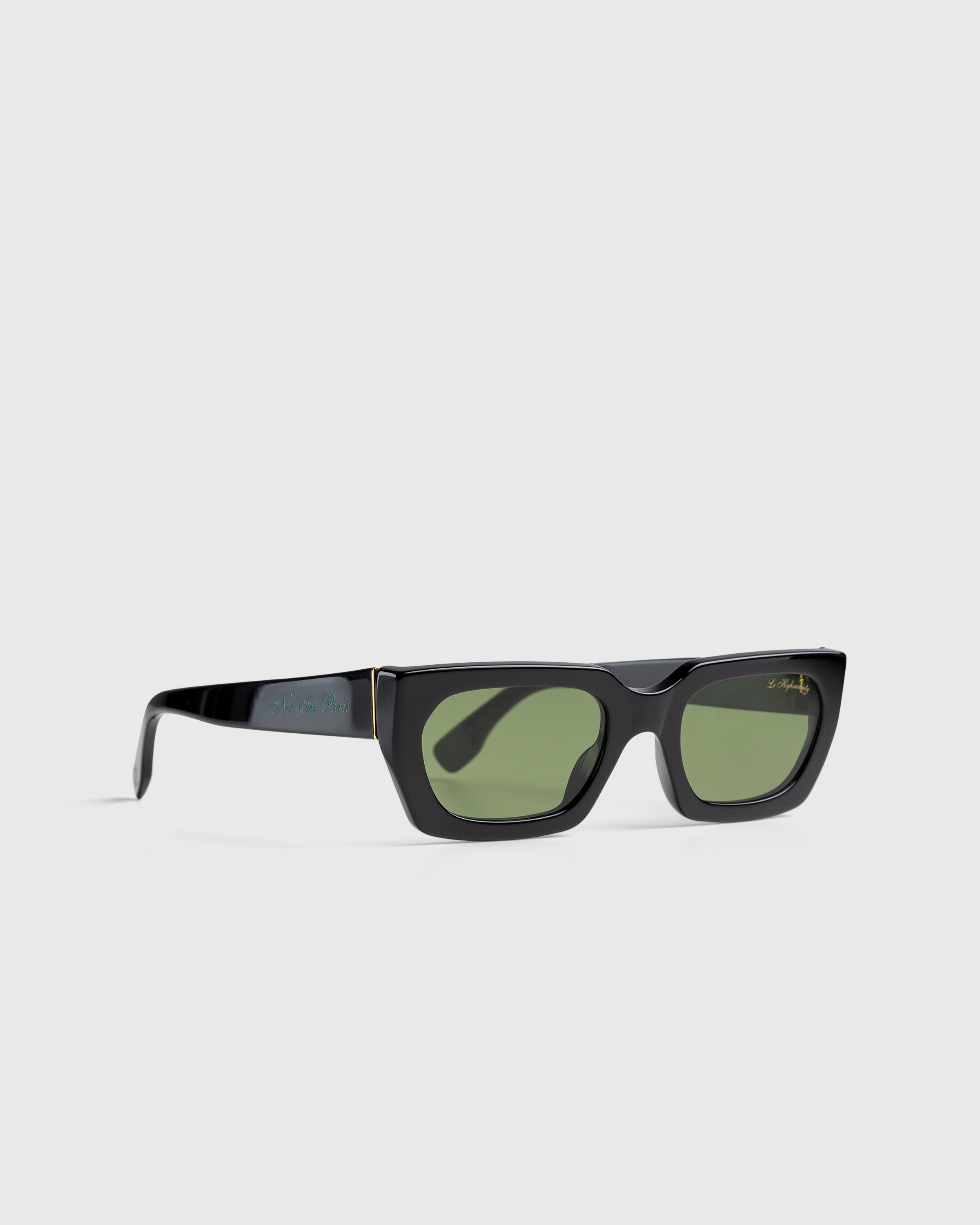retrosuperfuture x Highsnobiety - Not In Paris 4 Teddy Black Sunglasses - Accessories - Black - Image 2